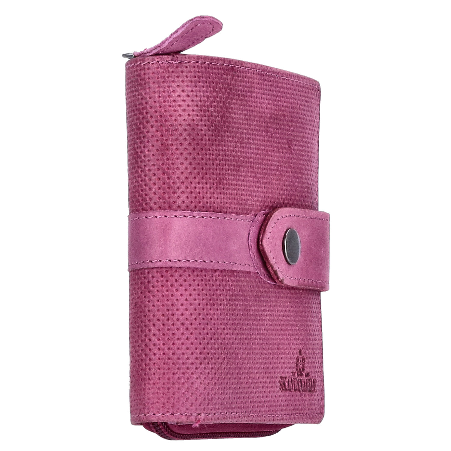 The Skandinavian Brand Damen Leder Geldbörse mittel  Purple Abbildung 3