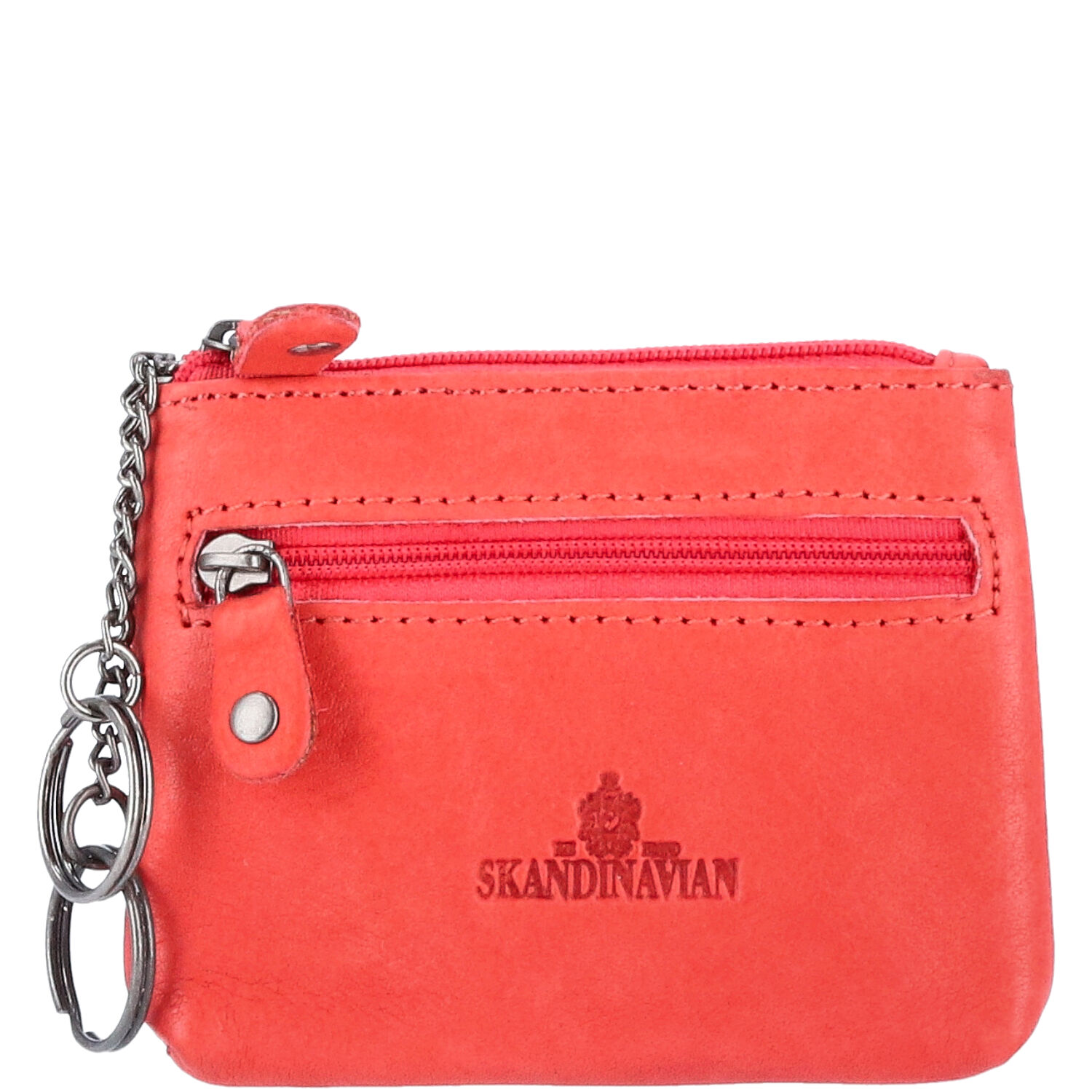 The Skandinavian Brand Key Holder Washed Leather  rot