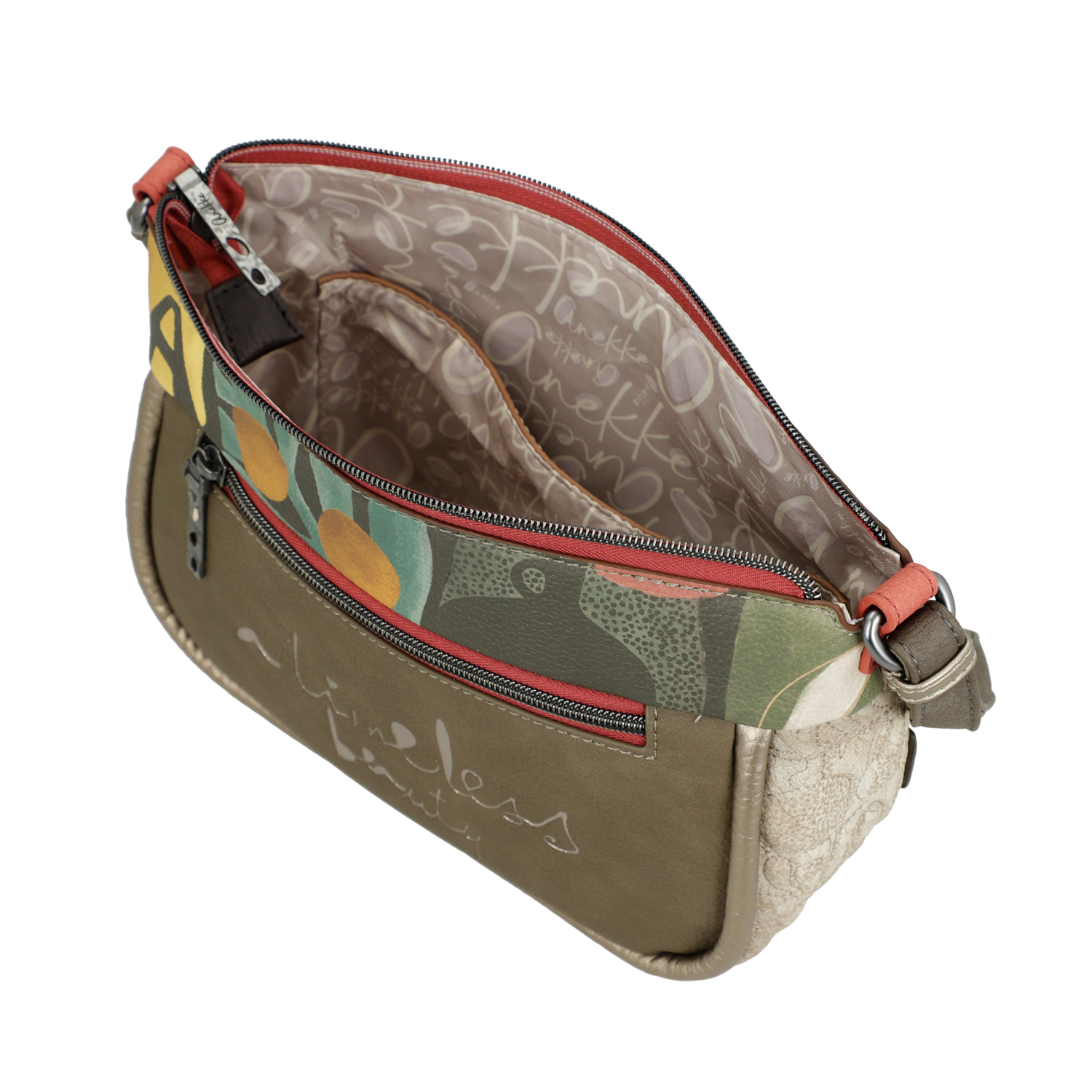 Anekke Damen Umhängetasche Bolso Bandolera multicolor Abbildung 4