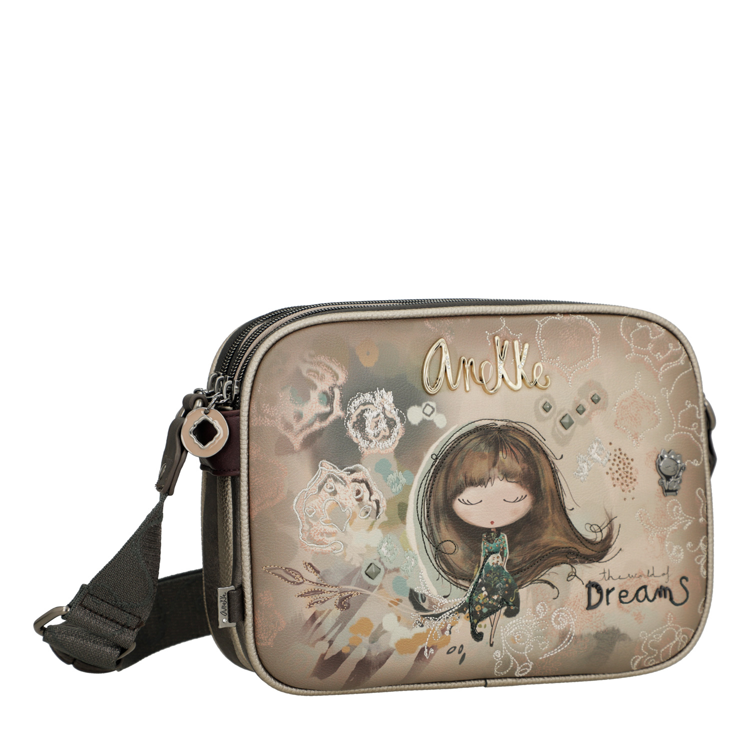 Anekke Damen Umhängetasche Real multicolor