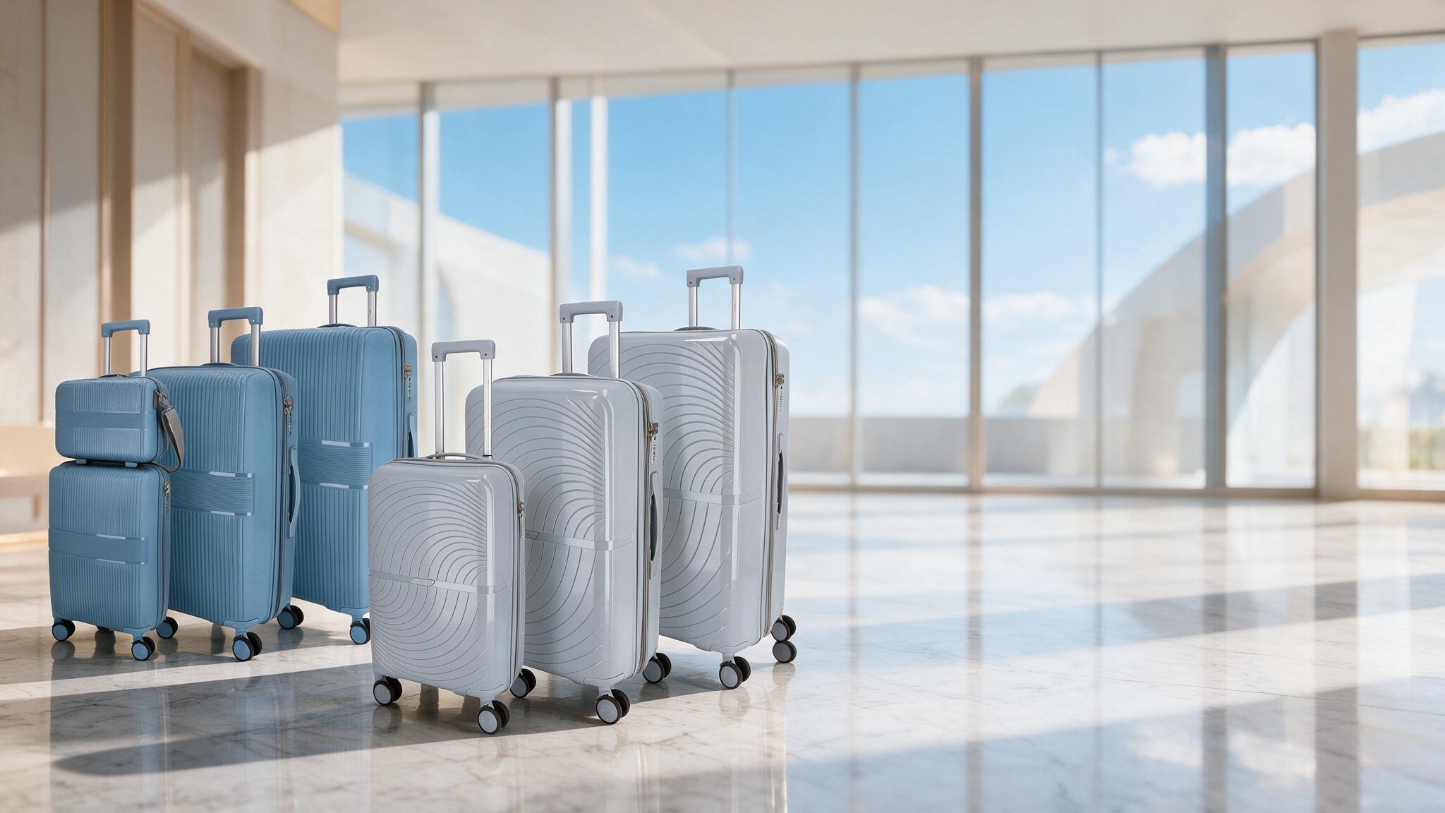 Koffer- und Trolleysets für jede Reisedauer