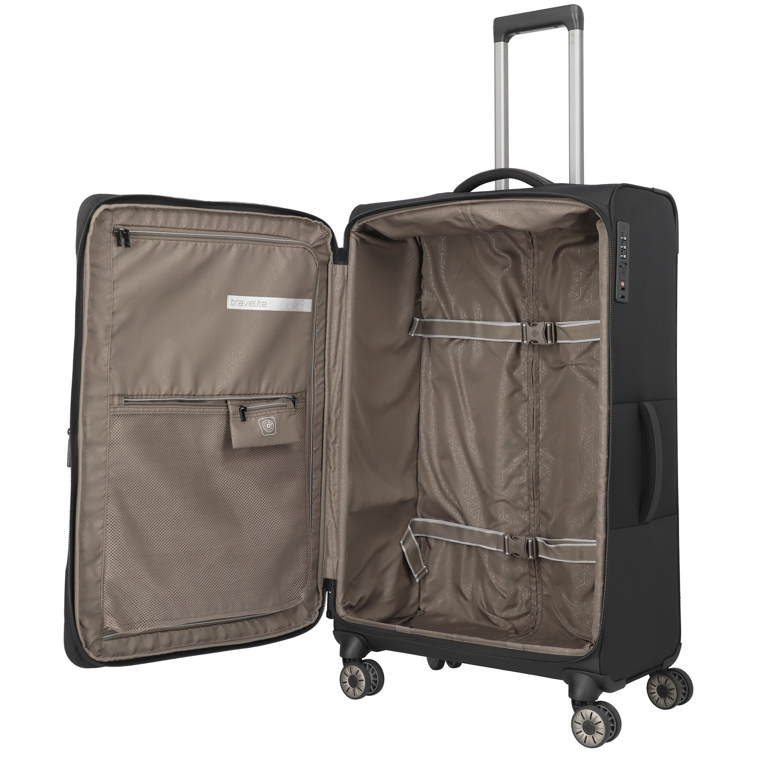 Travelite 4-Rad Trolley L Crosslite 5.0 schwarz Abbildung 5