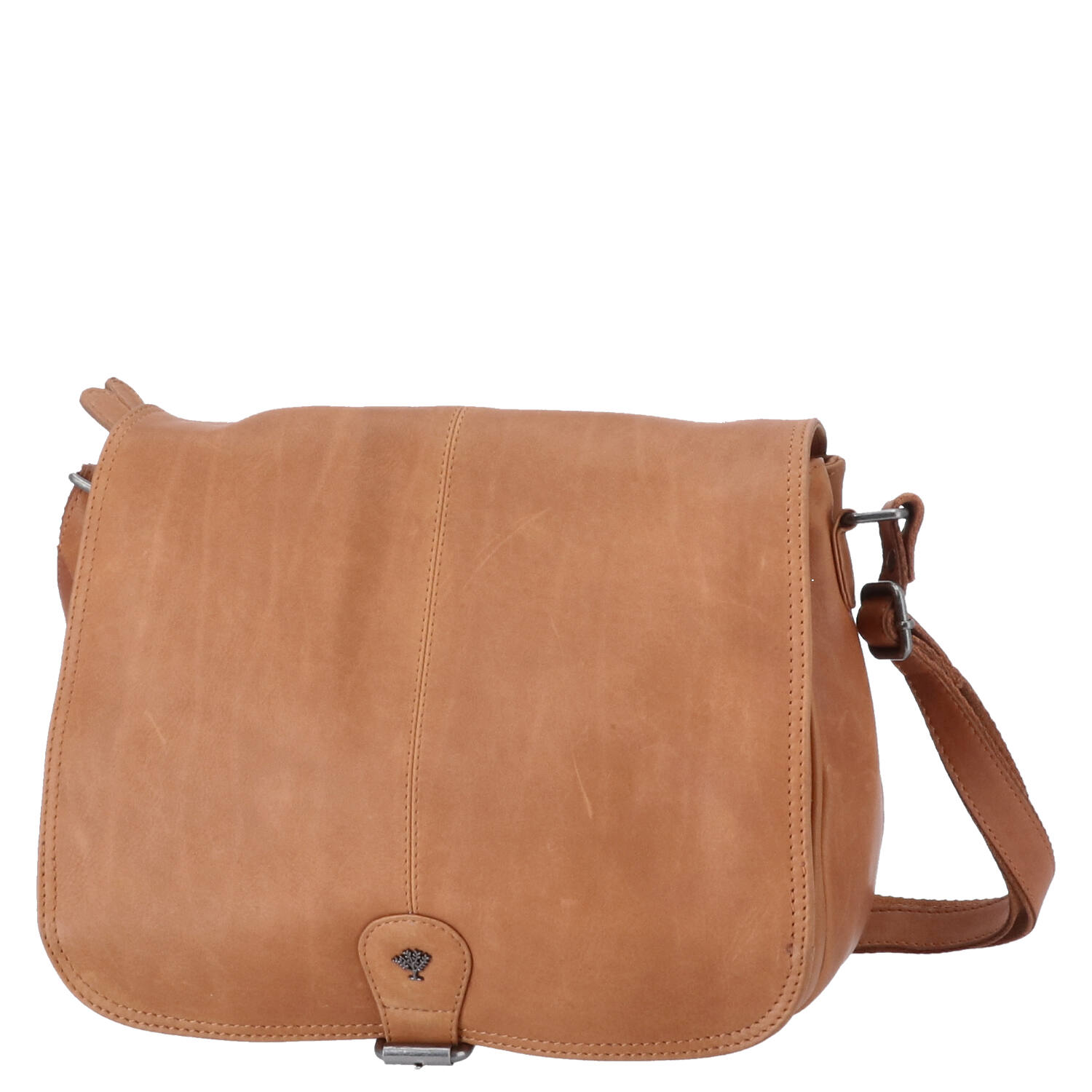 The Skandinavian Brand Leder Umhängetasche  Cognac Abbildung 1