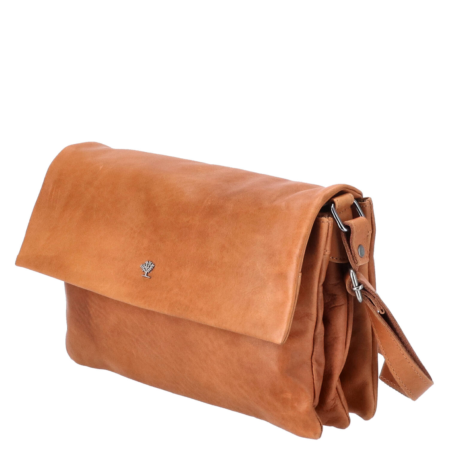 The Skandinavian Brand Leder Umhängetasche - Cognac Abbildung 3