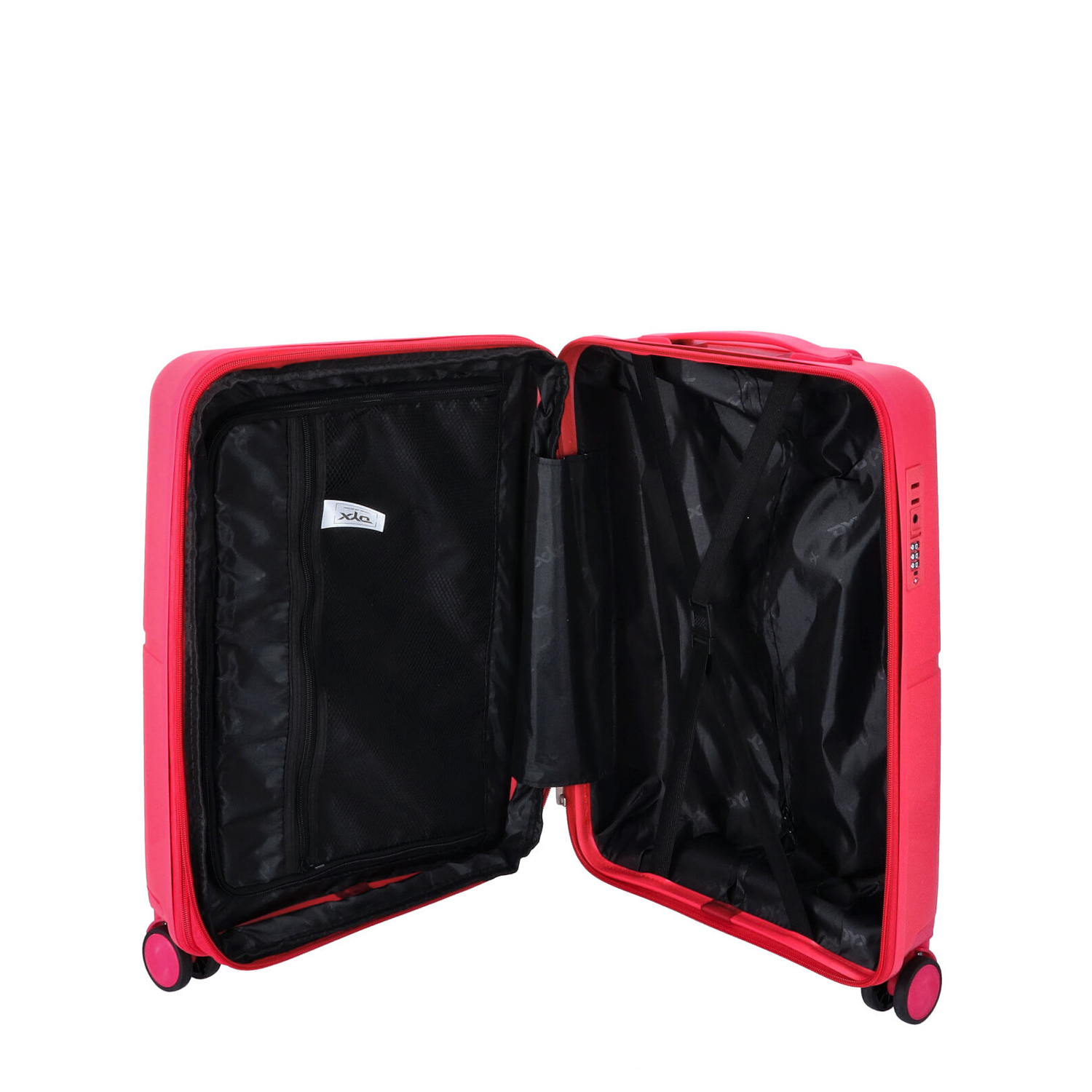DYX 4 Rollen Trolley 3er Set S/M/L Paris fuchia Abbildung 5