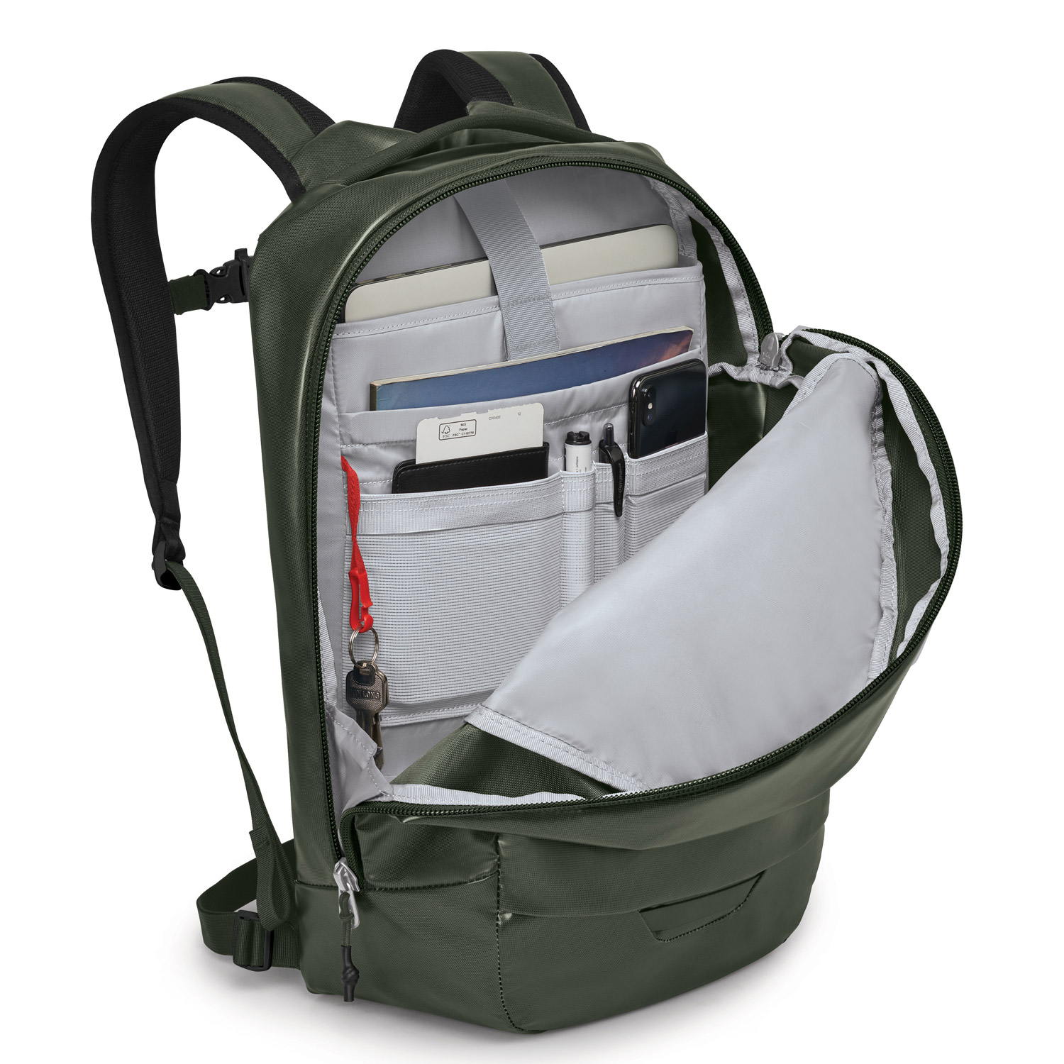 OSPREY Freizeitrucksack Transporter Panel Loader Haybale Green Abbildung 4