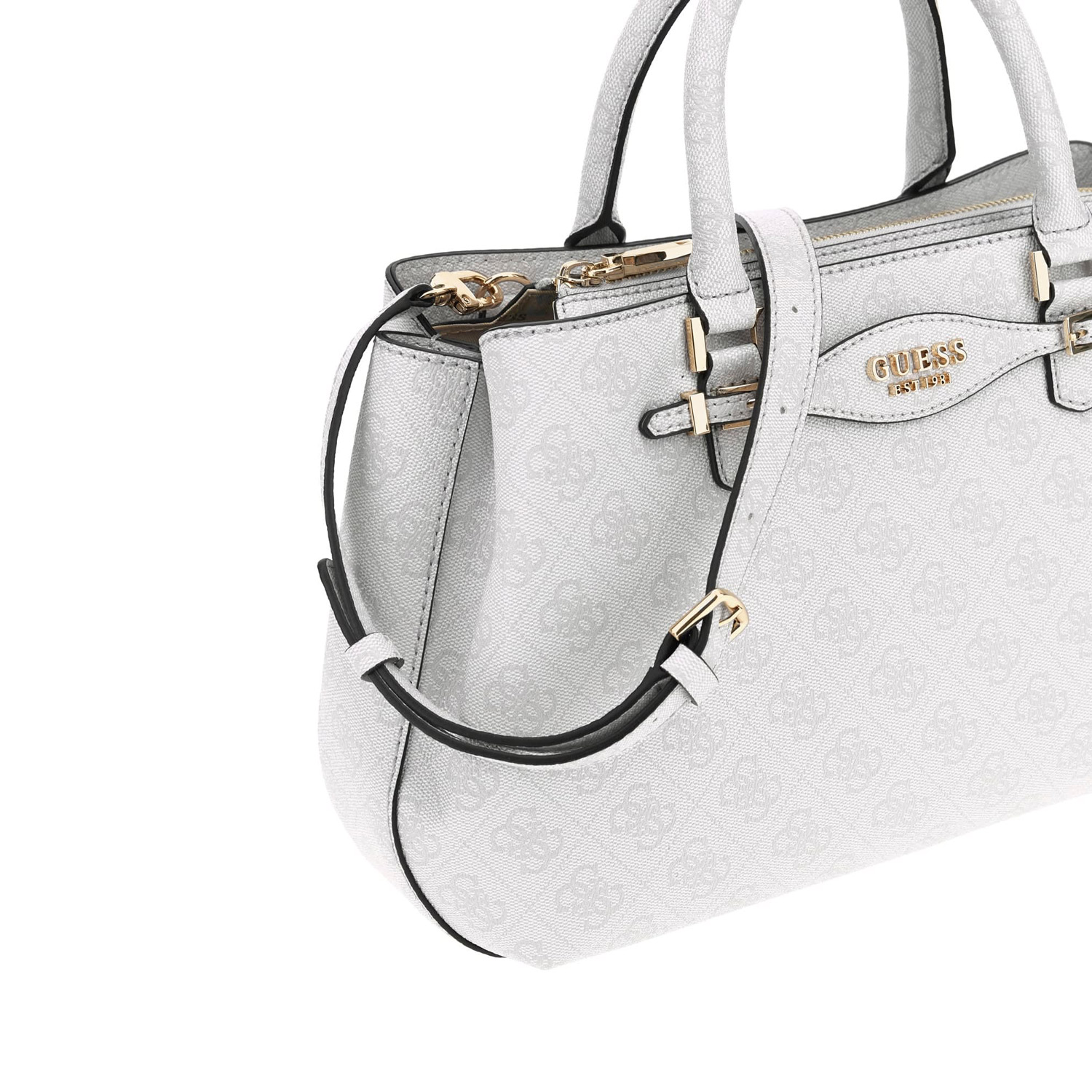 GUESS Handtasche Katya White Logo Abbildung 4