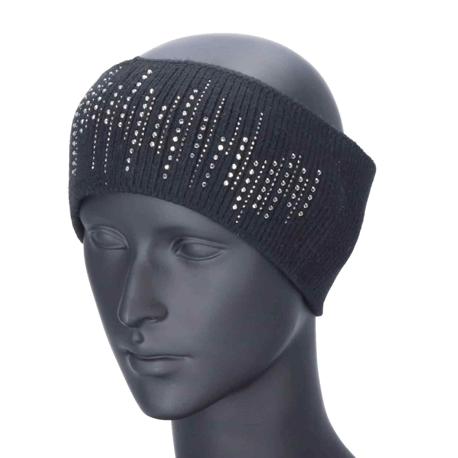 Antonio Strick Stirnband mit Pailletten W23/24 schwarz Abbildung 2