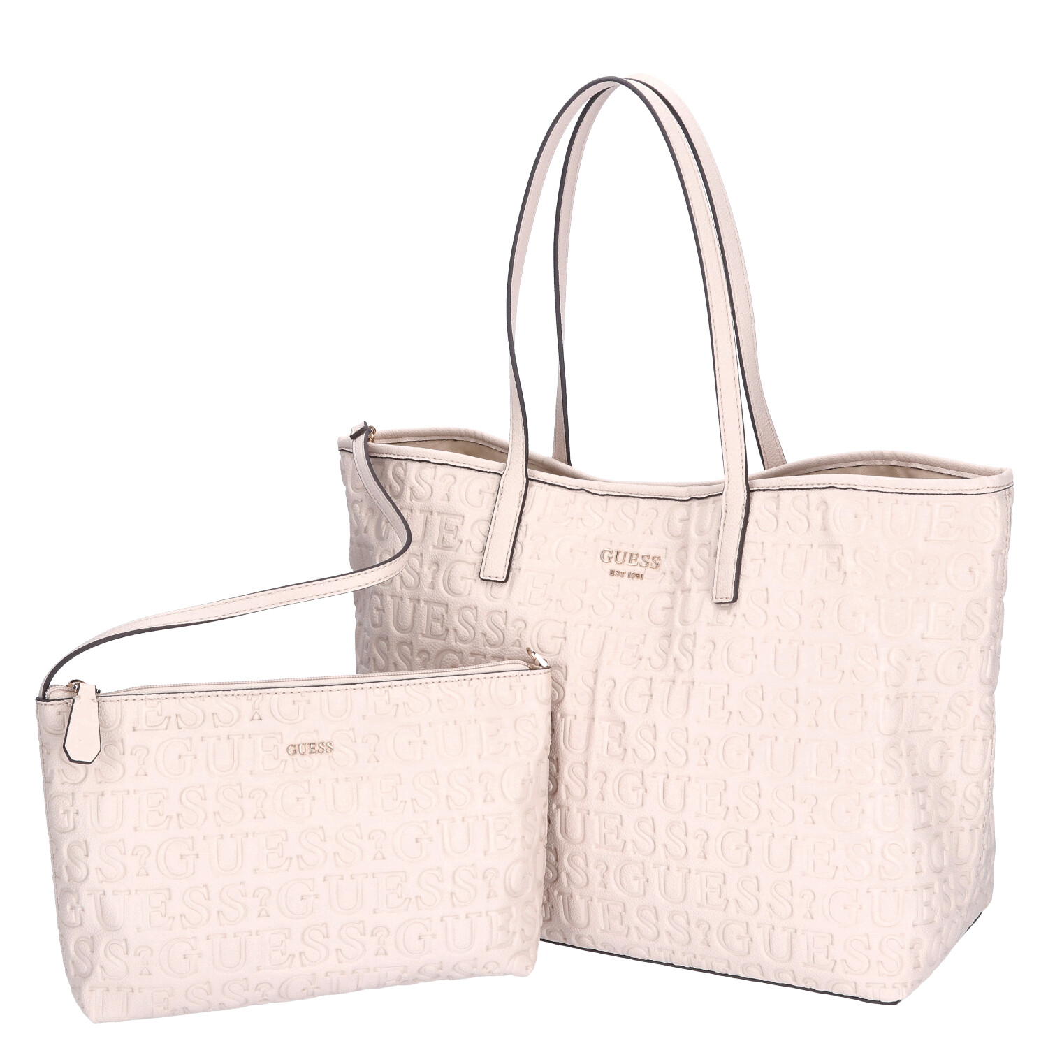 GUESS Damen Shopper Vikky II Stone