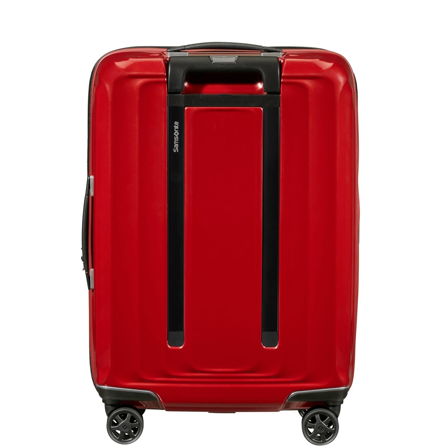 Samsonite Trolley mit 4 Rollen 55cm EXP. Nuon metallic red