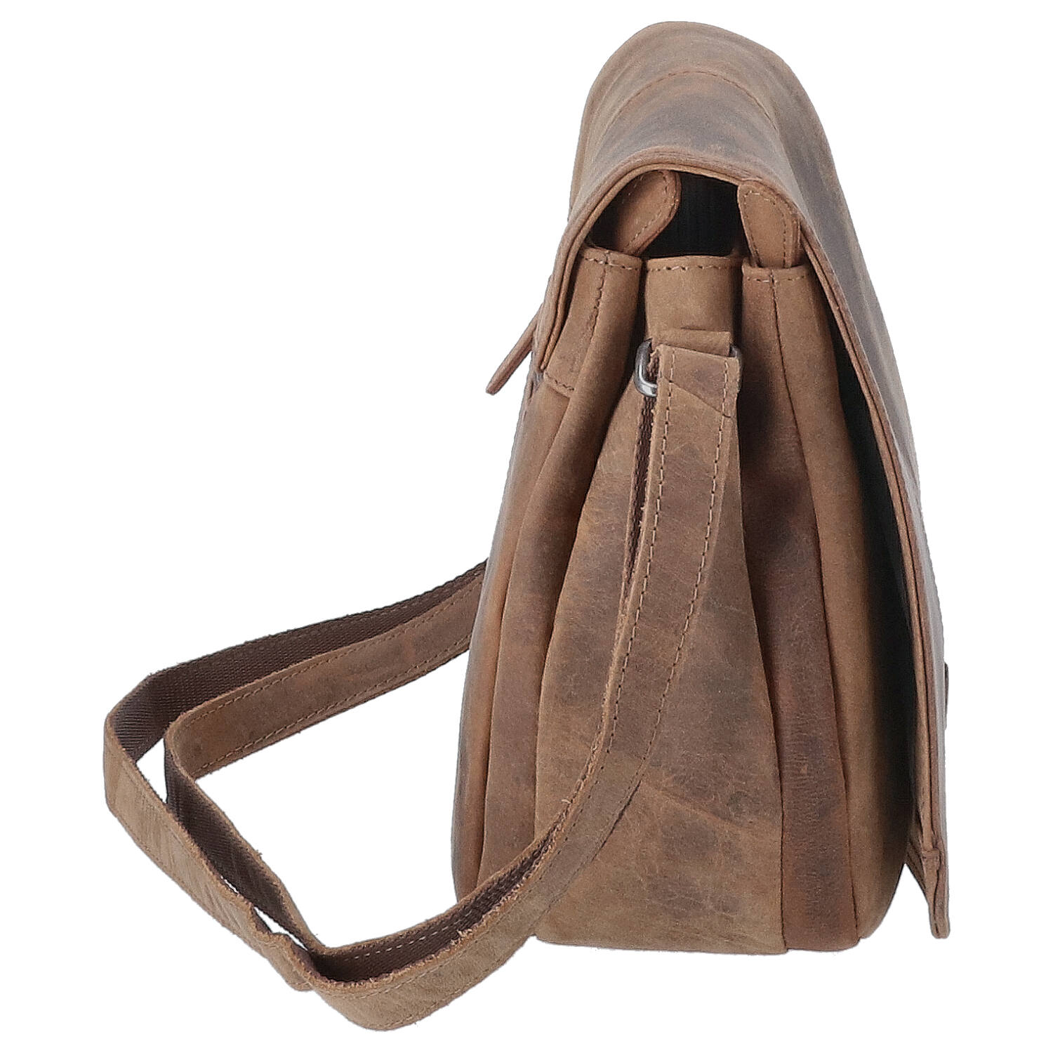 The Skandinavian Brand Leder Umhängetasche  Brown Abbildung 4