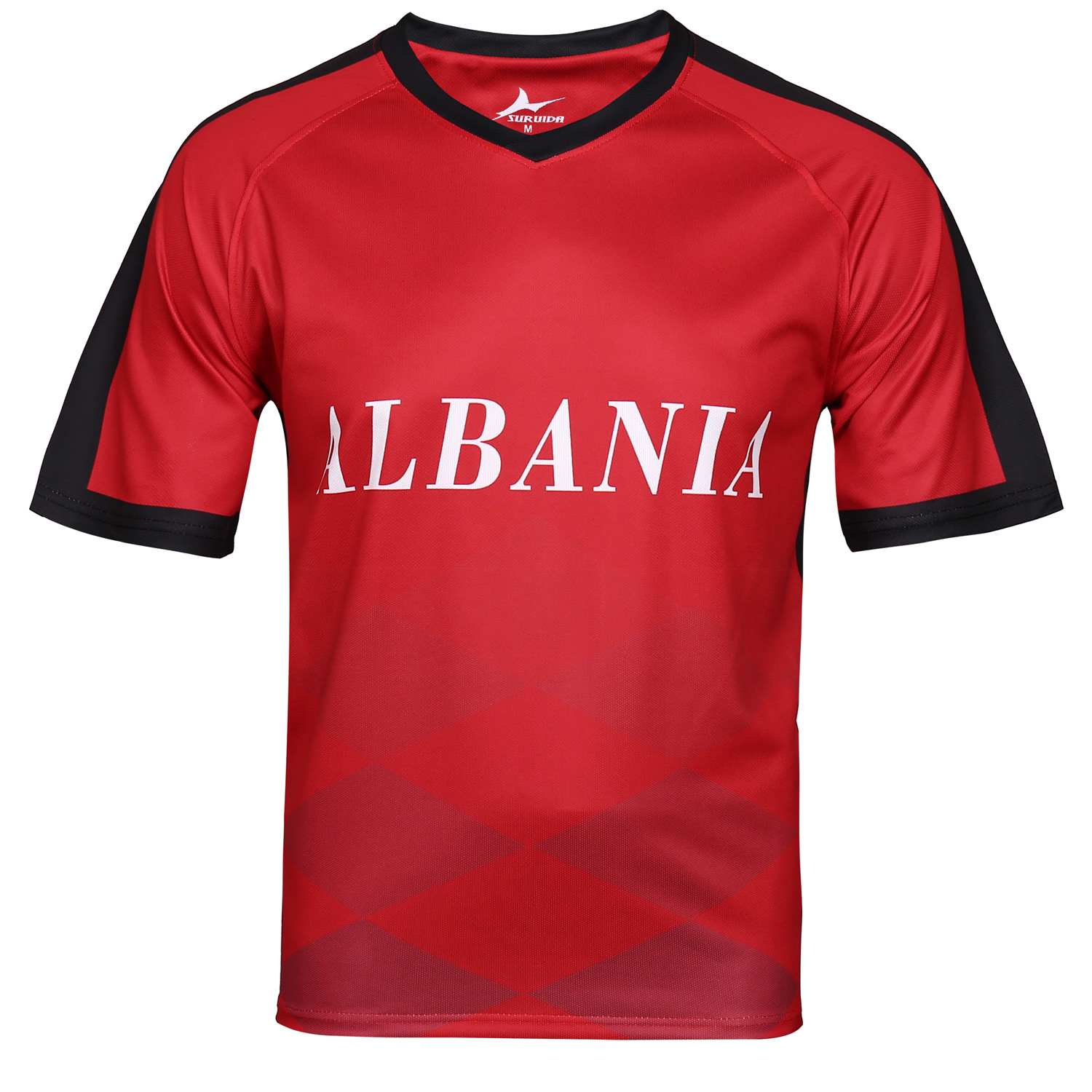 Antonio Albanien Herren Trikot Gr. S  rot