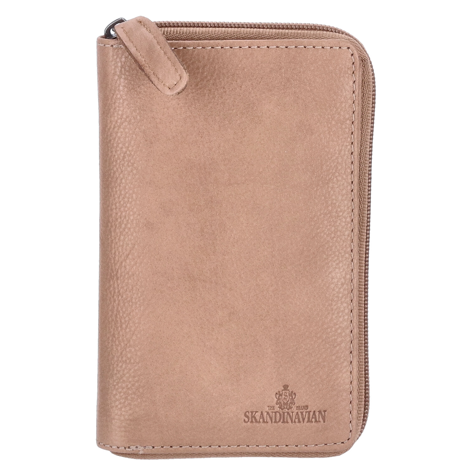 The Skandinavian Brand Damen Leder Geldbörse  beige Abbildung 3