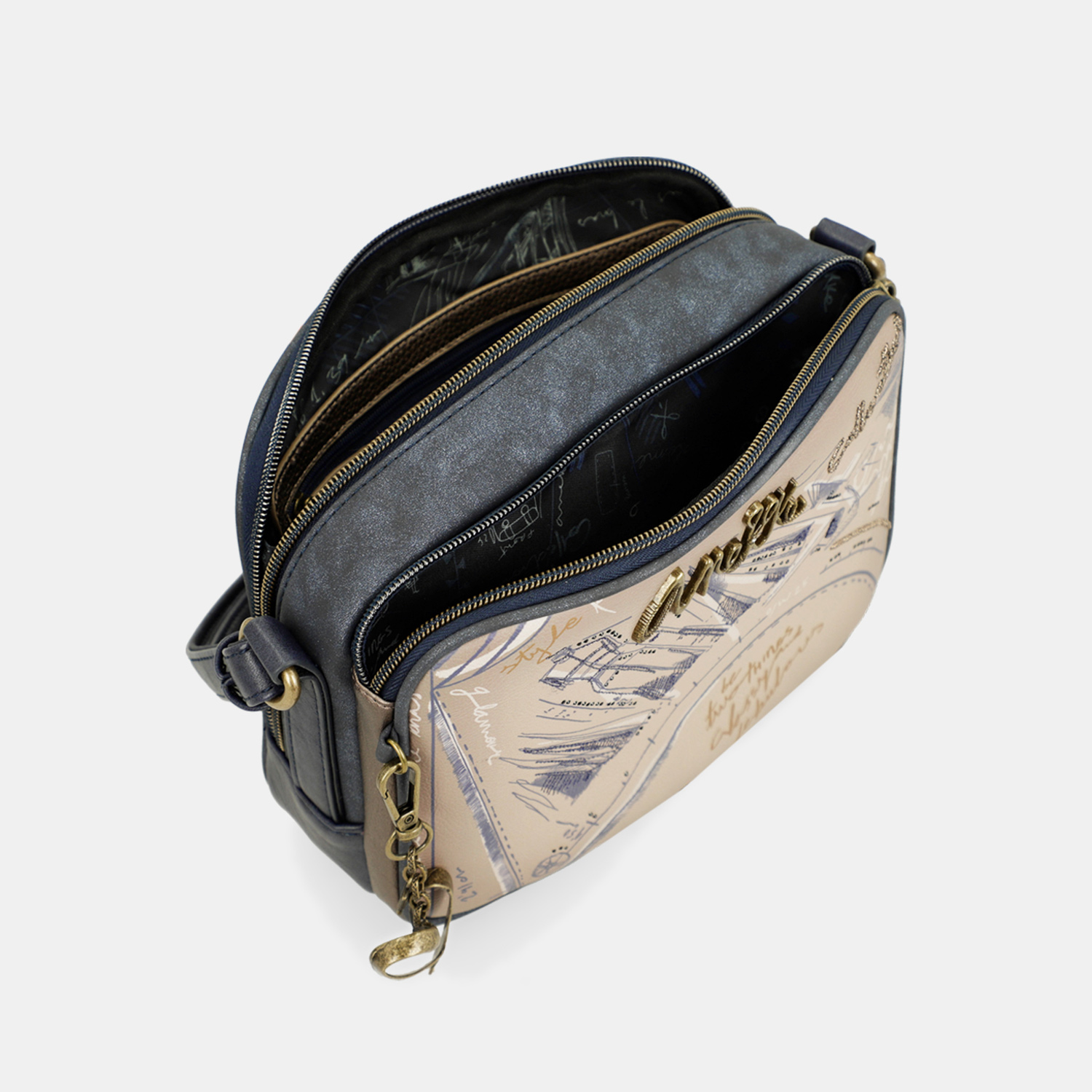 Anekke Damen Umhängetasche Studio multicolor Abbildung 5