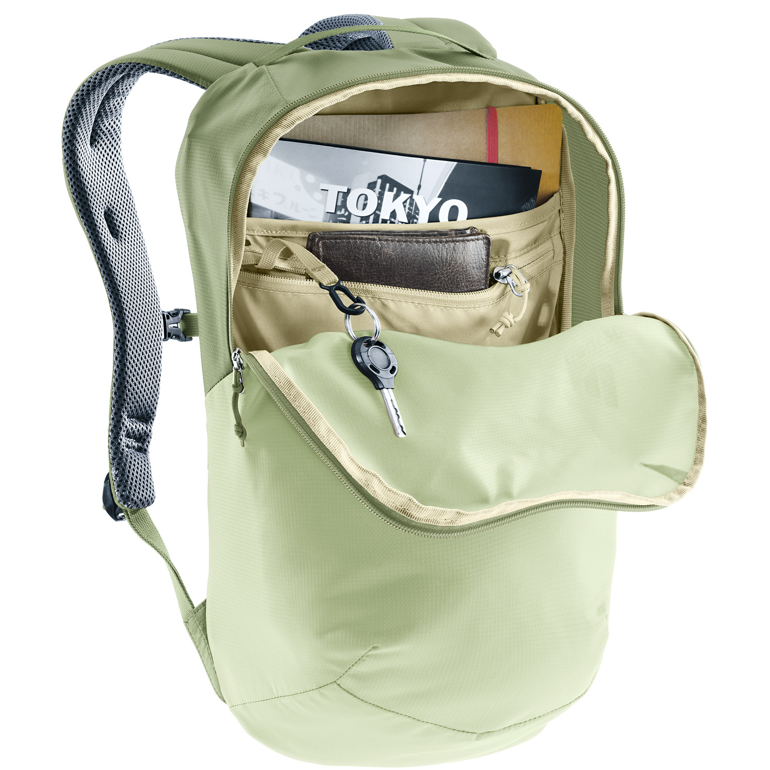 Deuter Tagesrucksack Yort 15 mineral-grove Abbildung 5