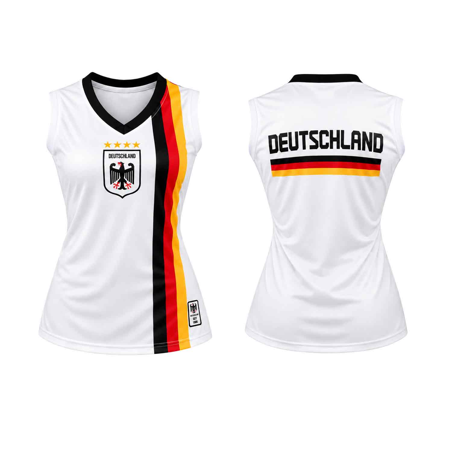 Antonio Damen Fußball Tanktop Deutschland - Größe S Abbildung 1