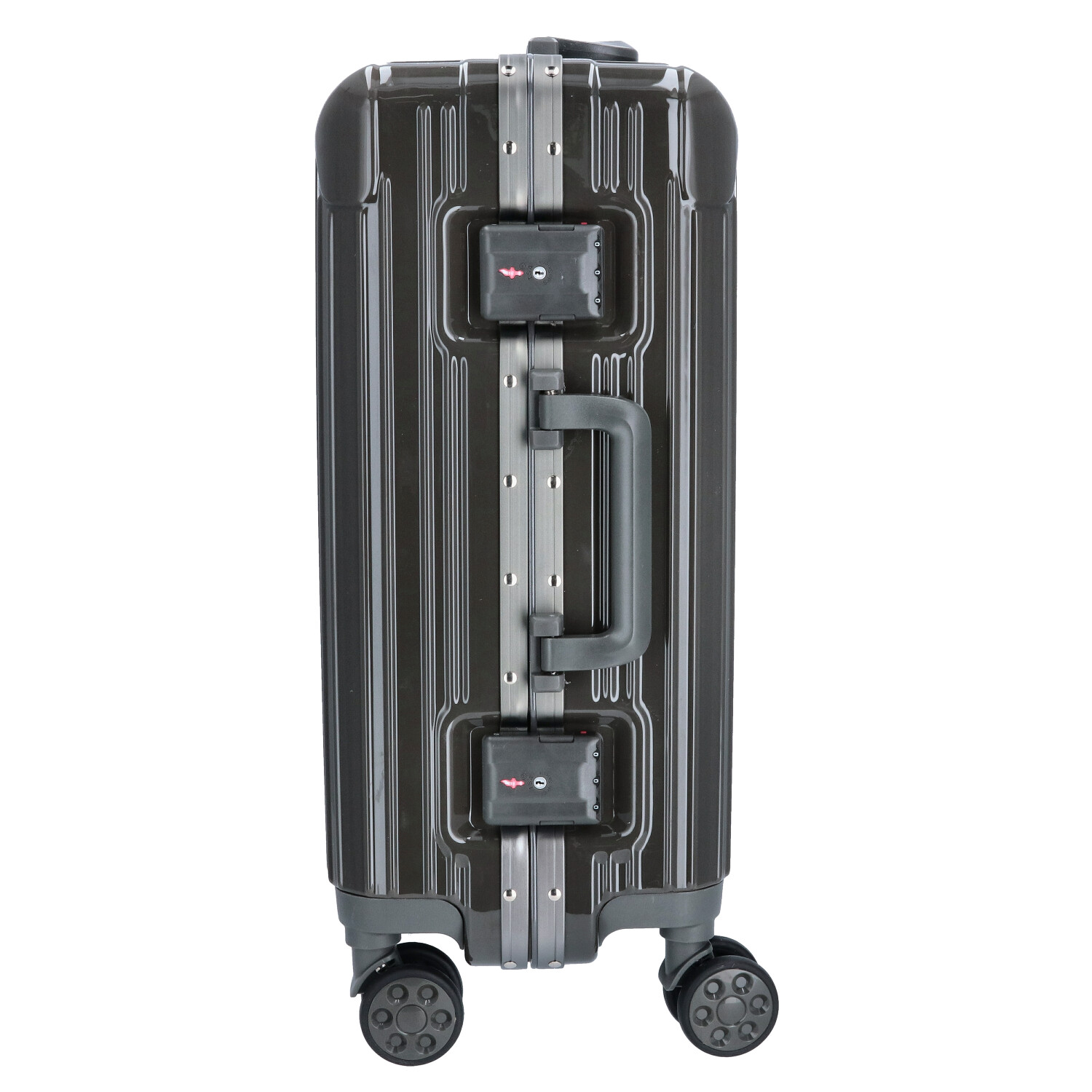 TheTrueC 4-Rad Trolley 56cm Alu-Rahmen London dark grey