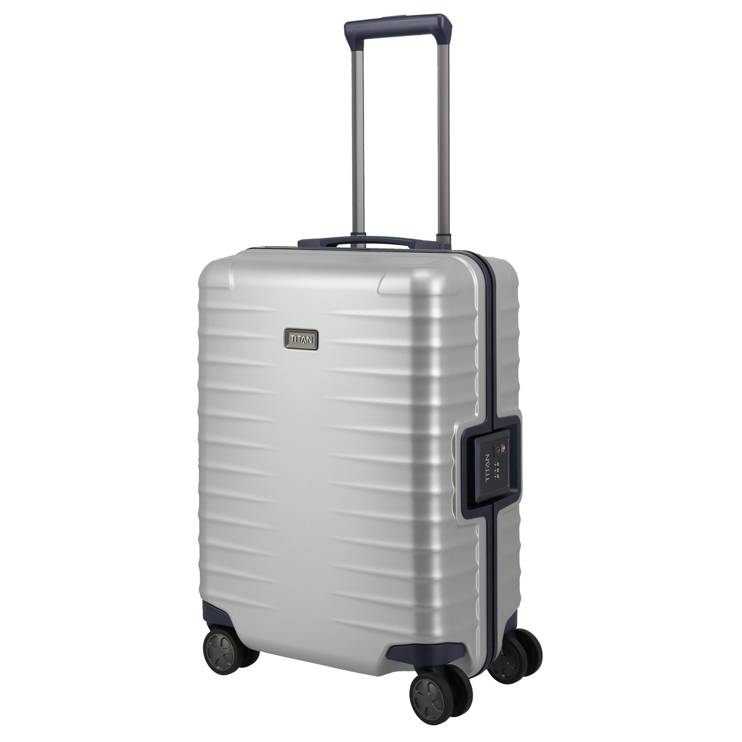 Titan 4-Rad Trolley S Litron Frame silber