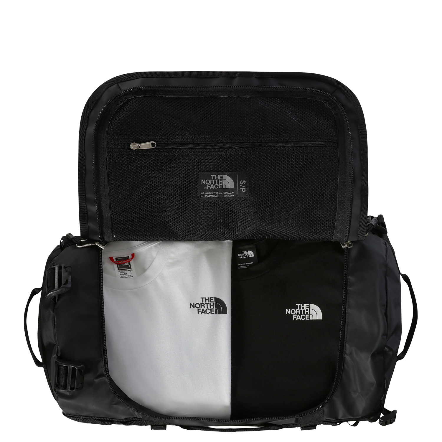 The North Face Reisetasche/Rucksack Base Camp Duffel S TNF Black Abbildung 3
