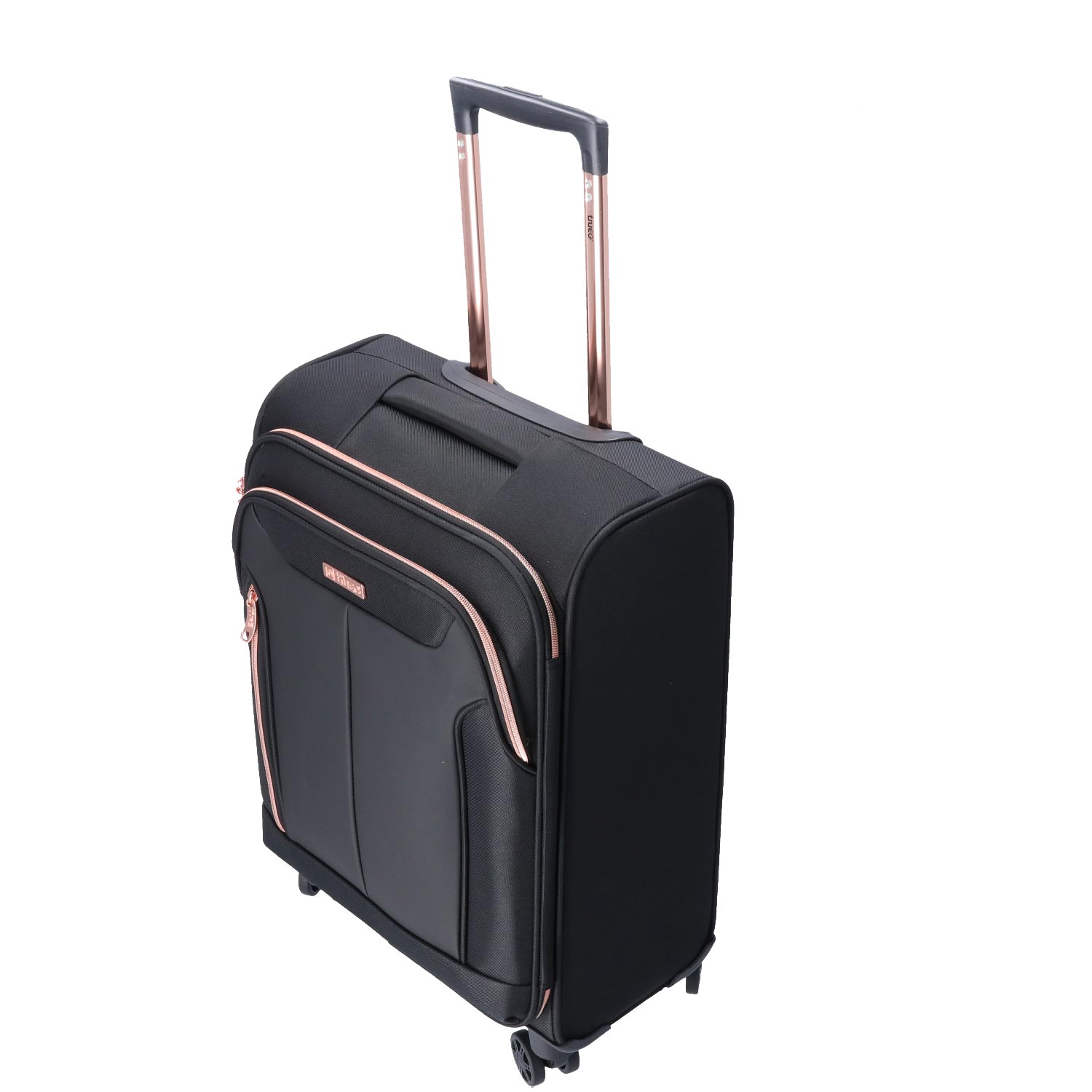 TheTrueC 4 Rollen Koffer Superlight 55cm Kopenhagen black/rose