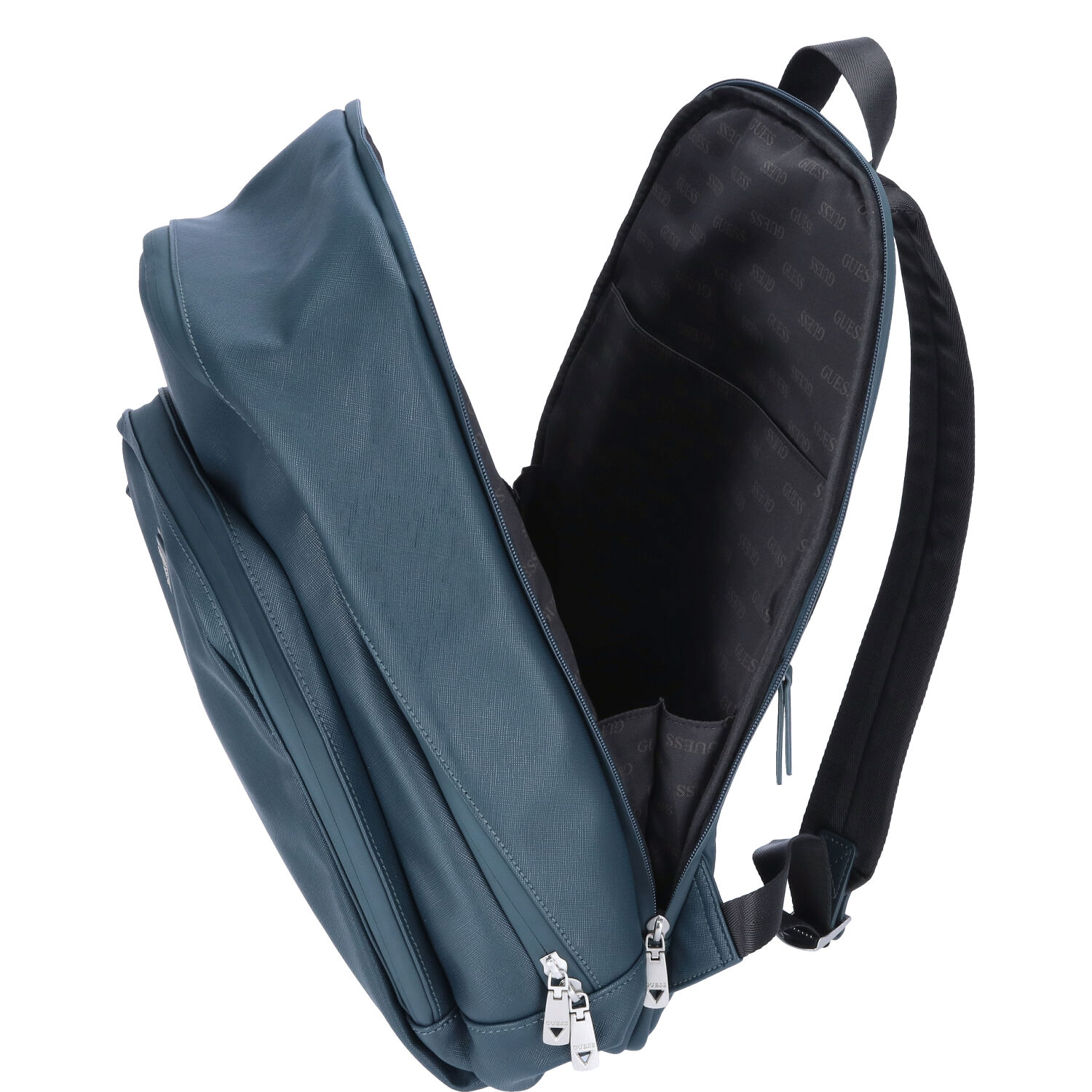 GUESS Rucksack Certosa Saffiano Eco teal Abbildung 5