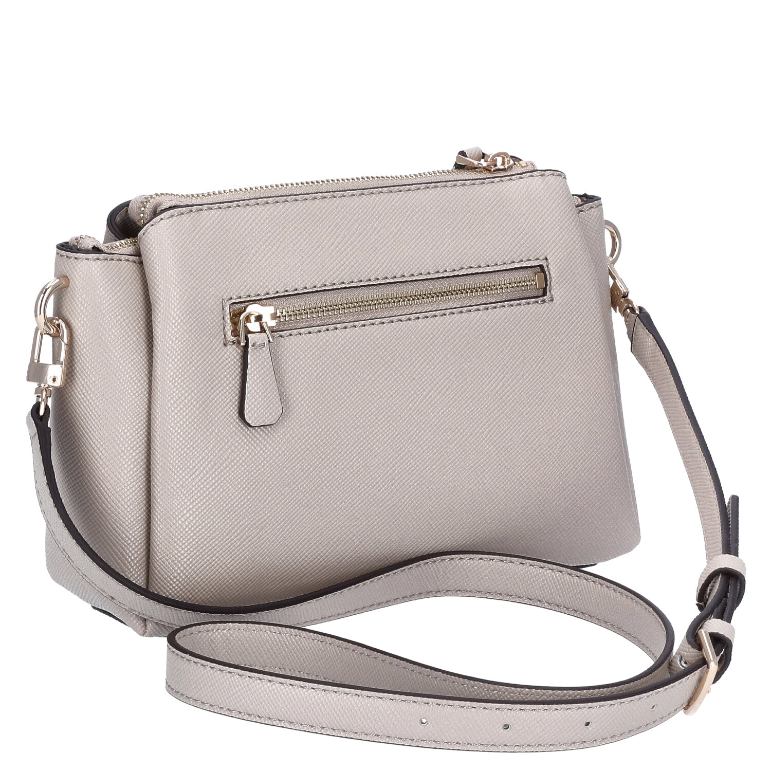 GUESS Damen Umhängetasche Noelle Taupe