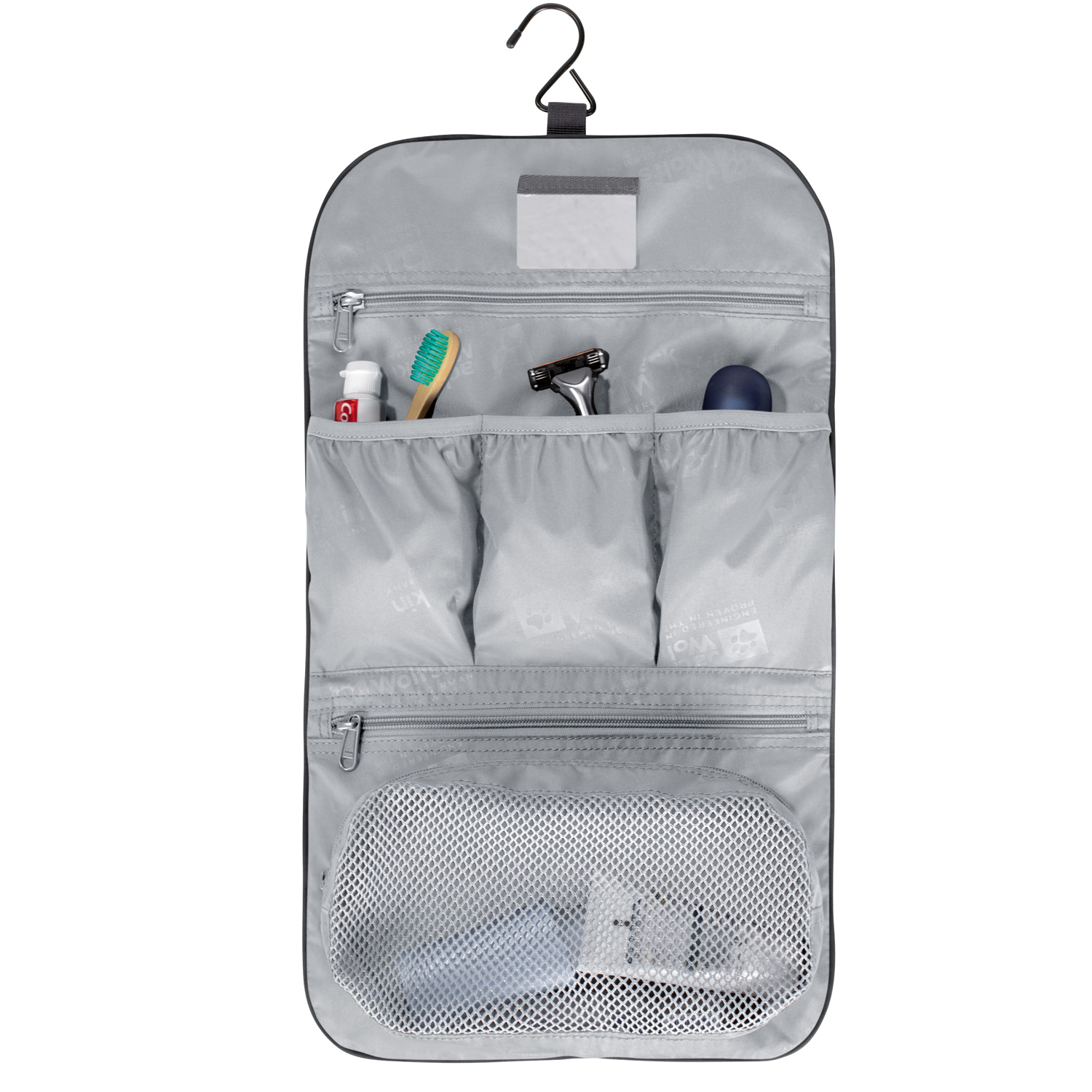 Jack Wolfskin Waschtasche Konya Waschsalon Black Abbildung 2