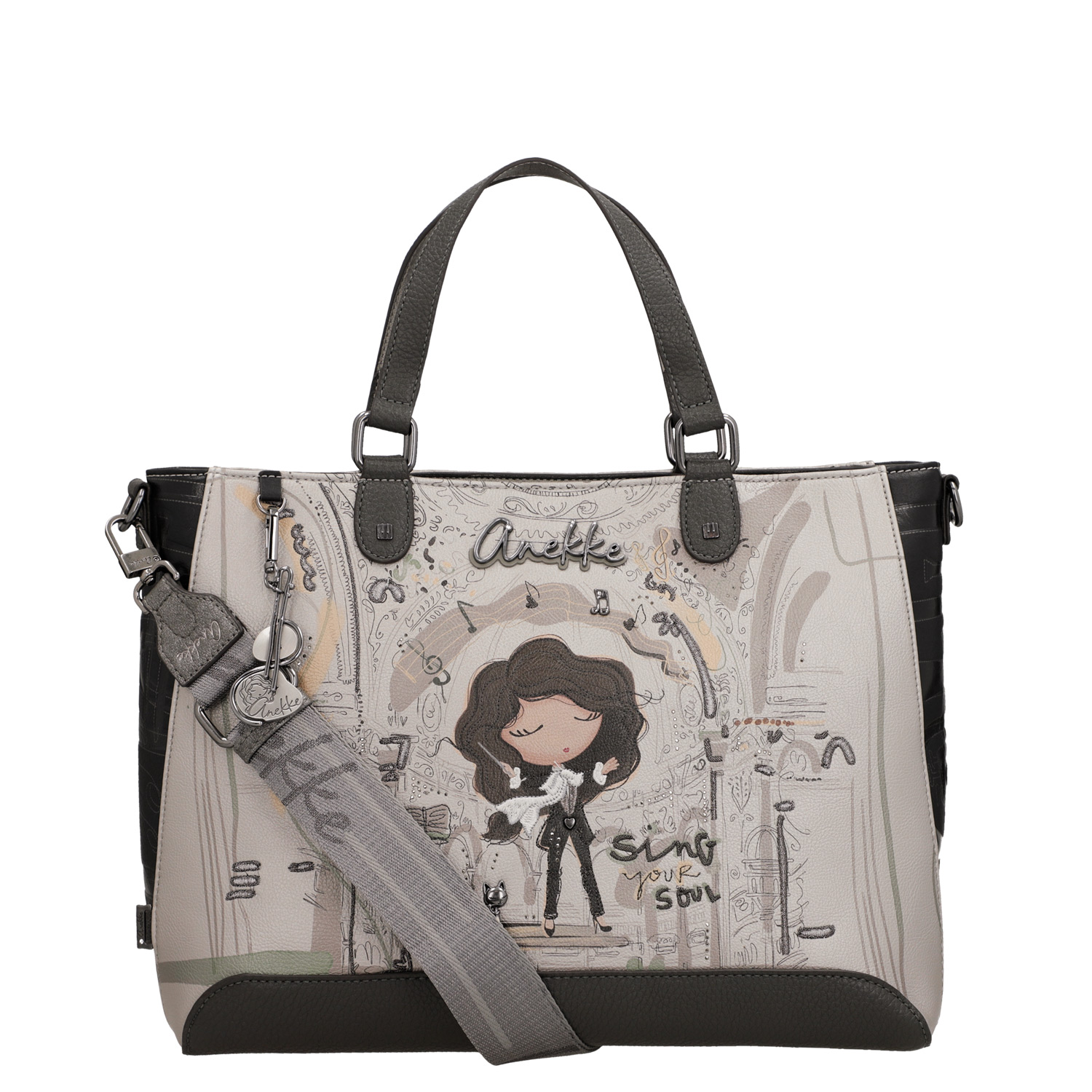 Anekke Damen Handtasche Bolso De ASA Corta multicolour Abbildung 1