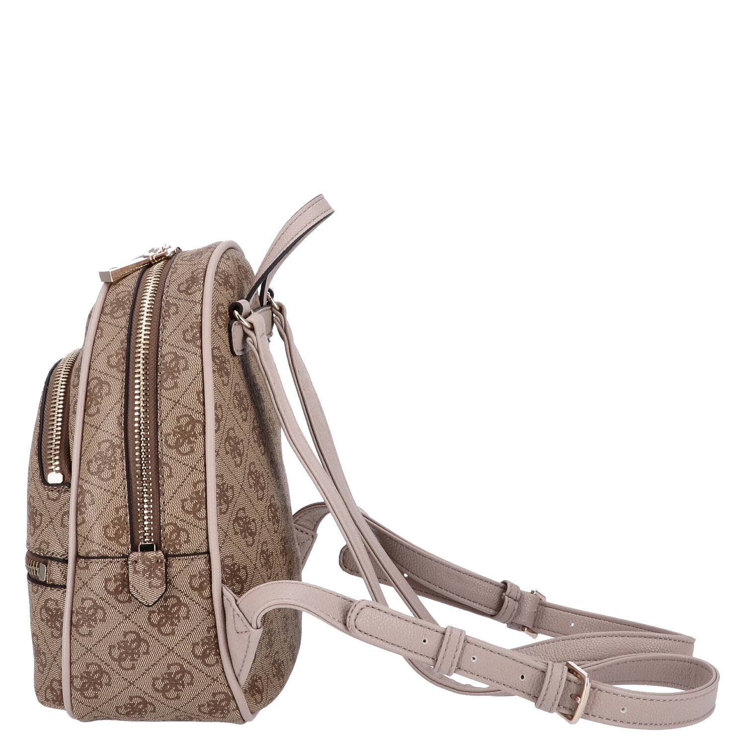 GUESS Damen Cityrucksack Manhattan Latte Logo Abbildung 3