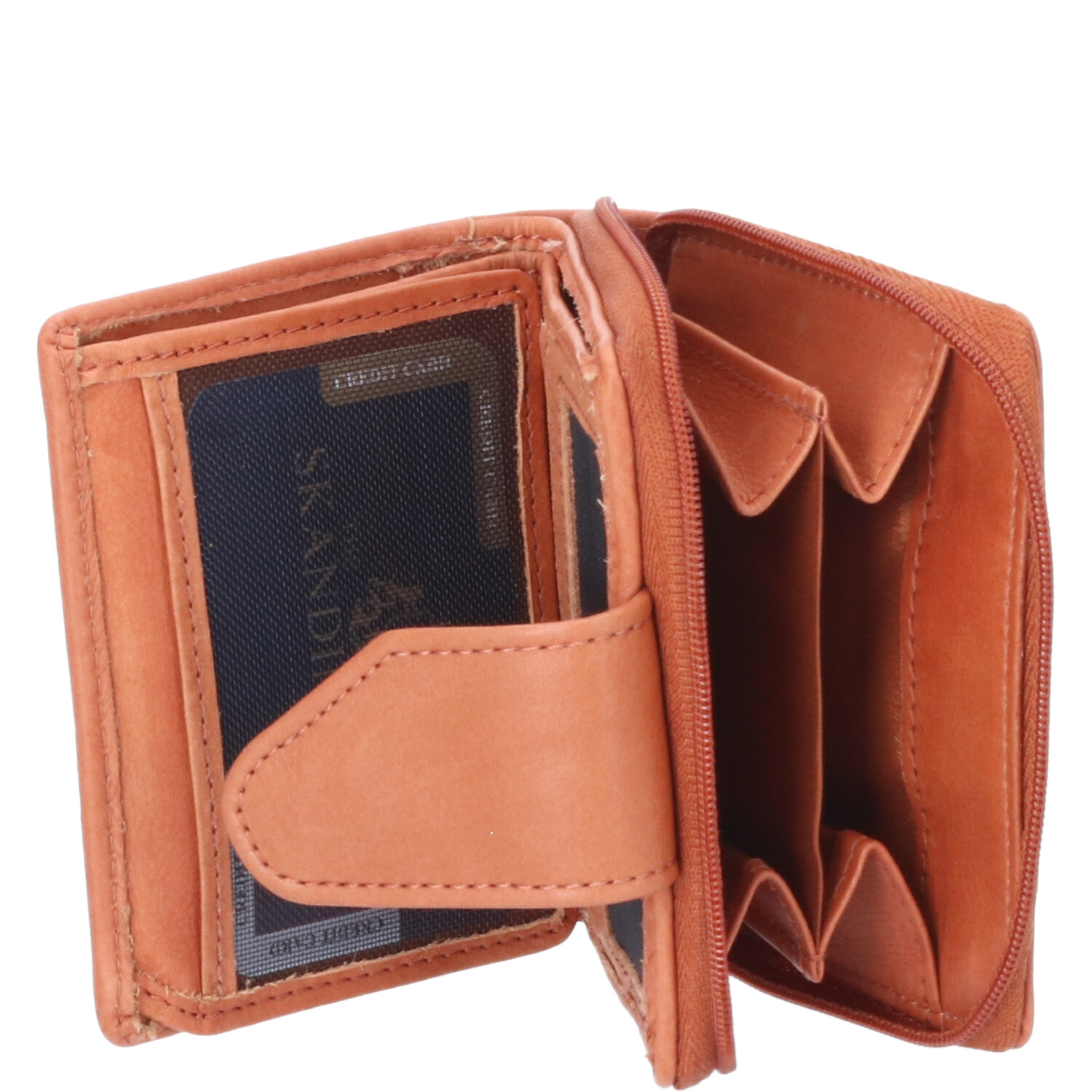 The Skandinavian Brand Leder Geldbörse  Cognac Abbildung 5