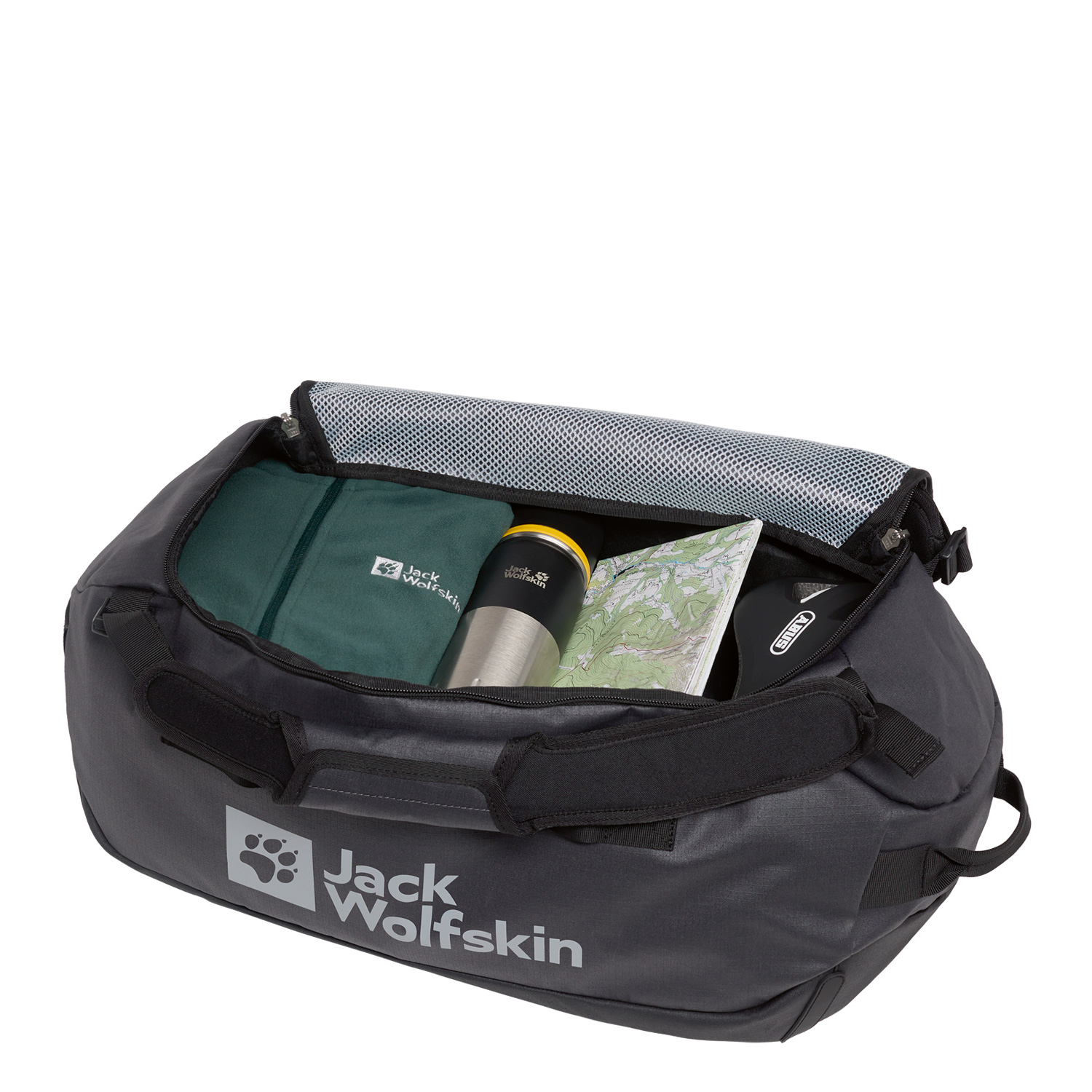 Jack Wolfskin Reisetasche/Rucksack All-In Duffle 35 phantom Abbildung 4