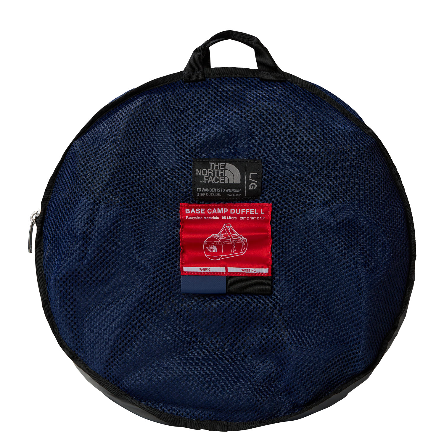 The North Face Reisetasche/Rucksack Base Camp Duffel L summit navy-black Abbildung 6