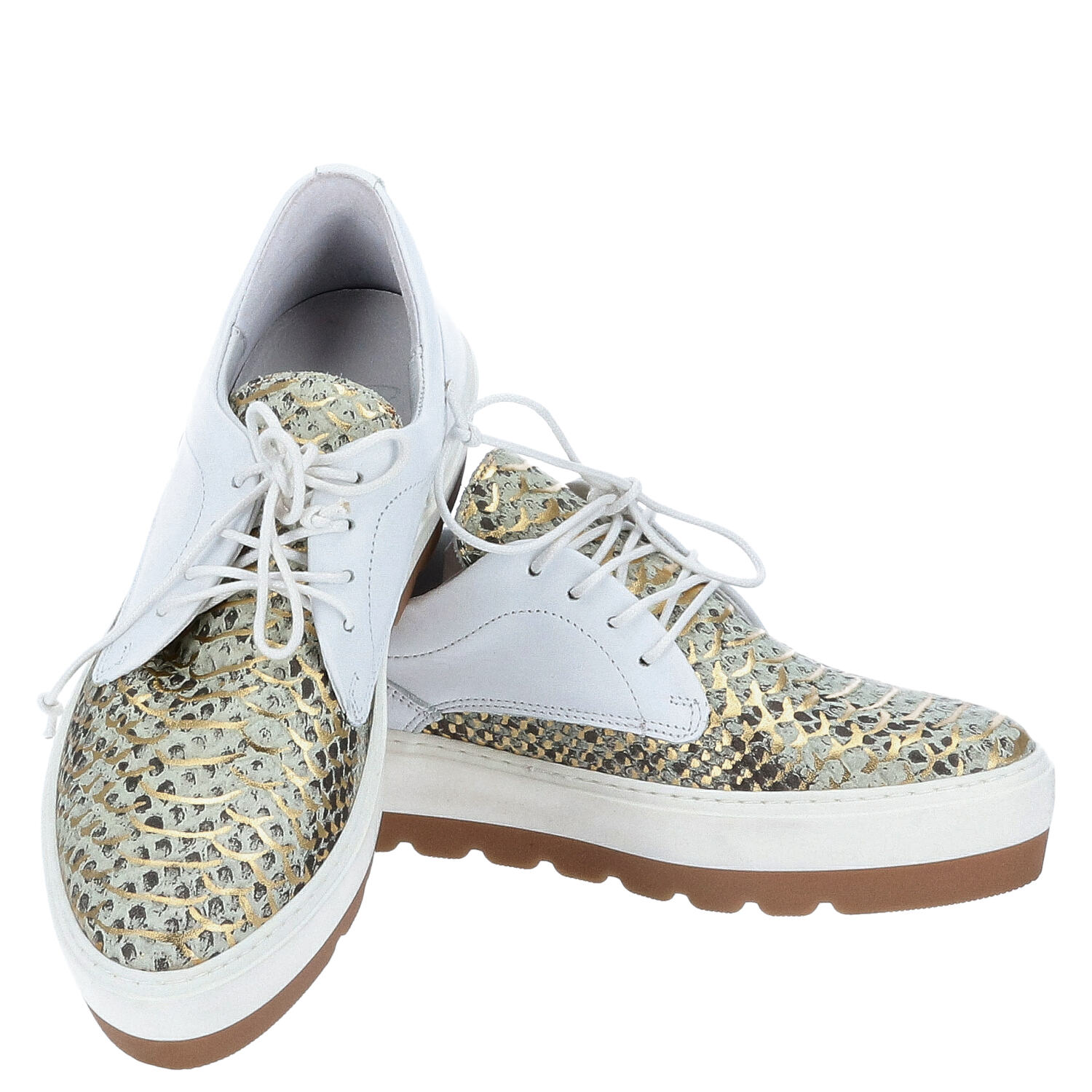 SPM Damenschuhe Manga Sneaker Größe 37 lt gold   Abbildung 1