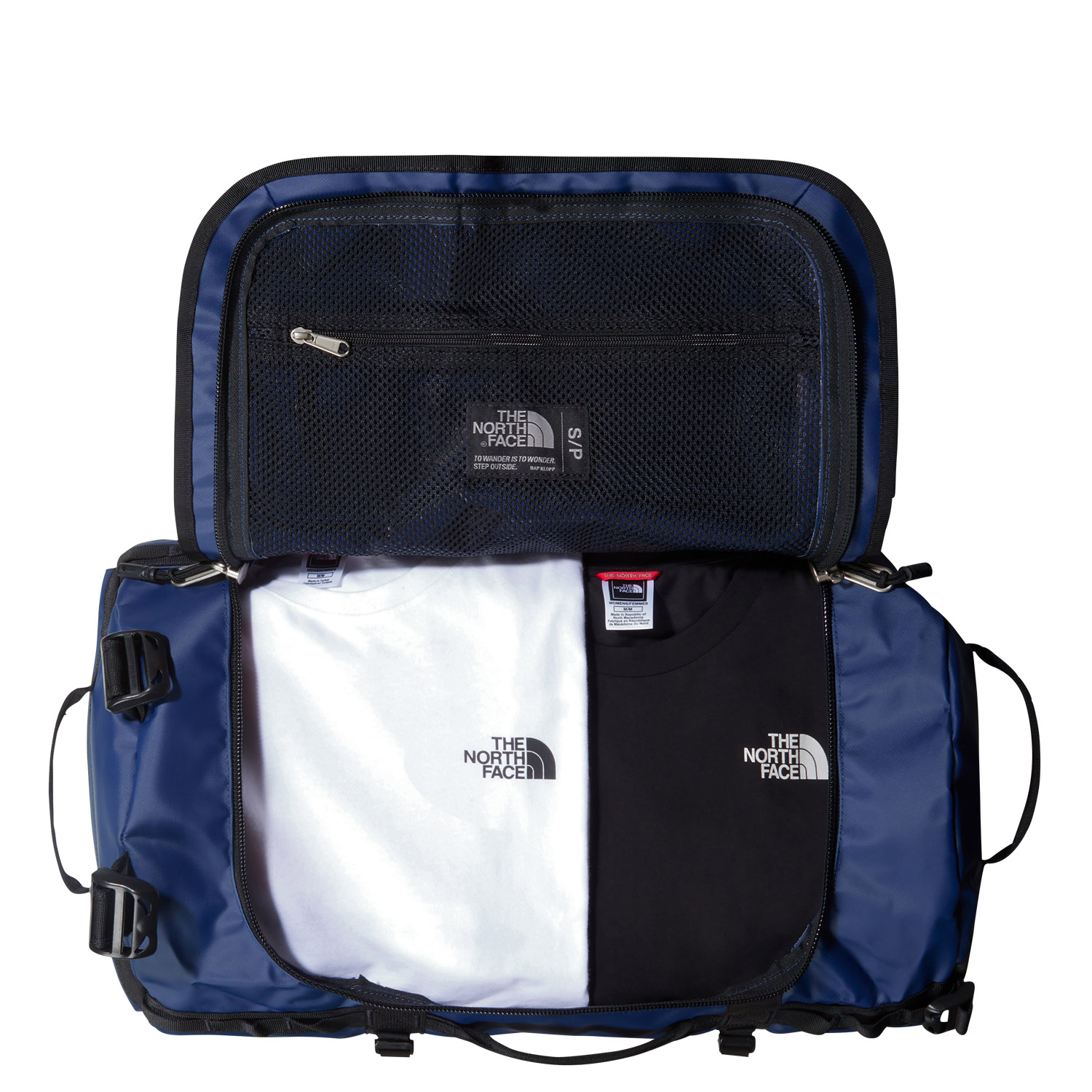 The North Face Reisetasche/Rucksack Base Camp Duffel S Summit Navy-TNF Black