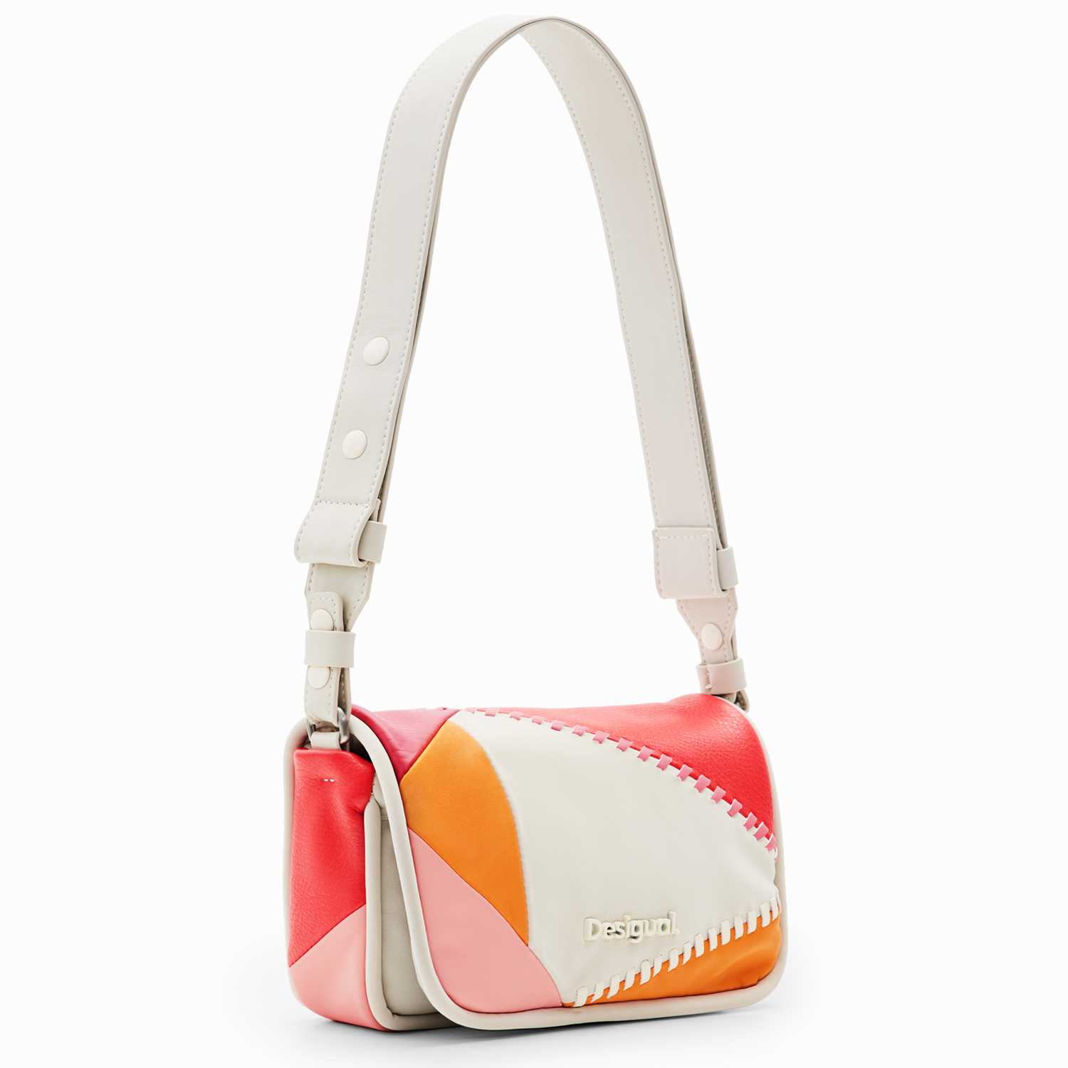 Desigual Damen Schultertasche Mundi Gales tutti fruti