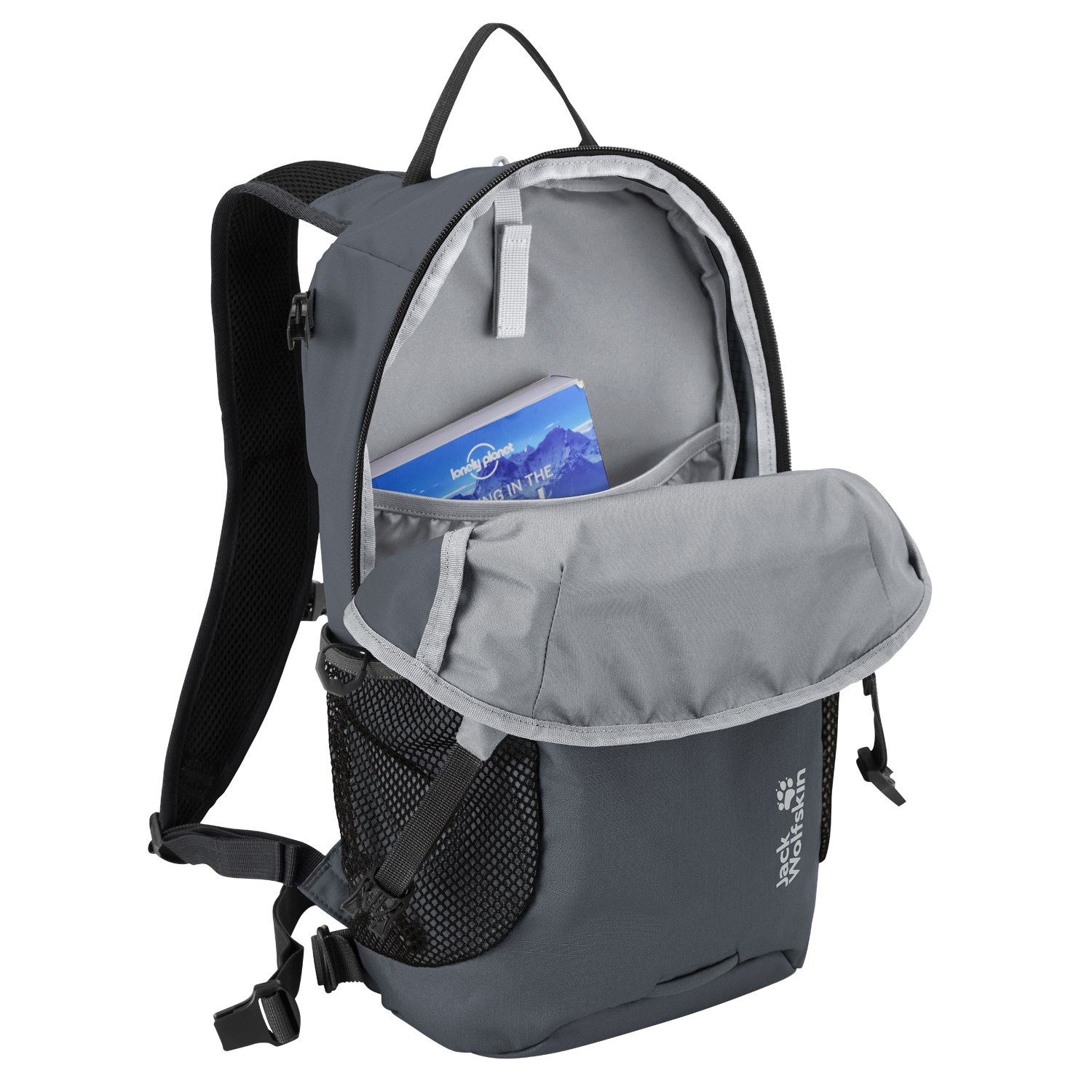 Jack Wolfskin Freizeitrucksack Velocity 12 grey odessa Abbildung 7
