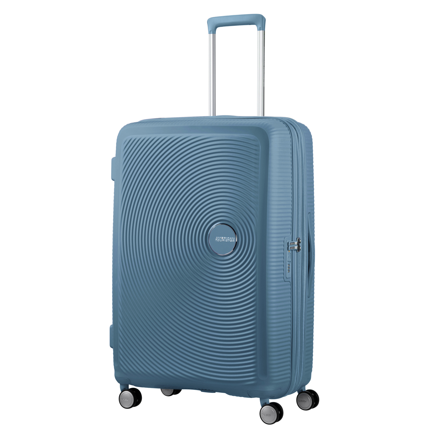 American Tourister Trolley mit 4 Rollen 77 cm Soundbox stone Blue Abbildung 5
