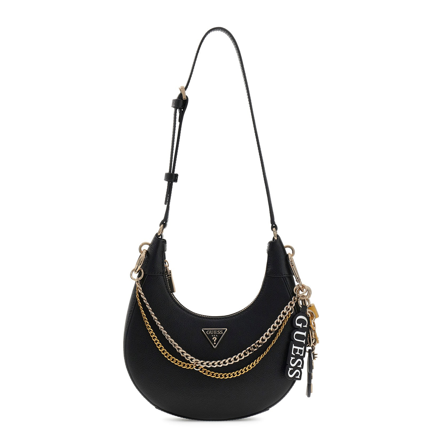 GUESS Umhängetasche Davina Black Abbildung 6