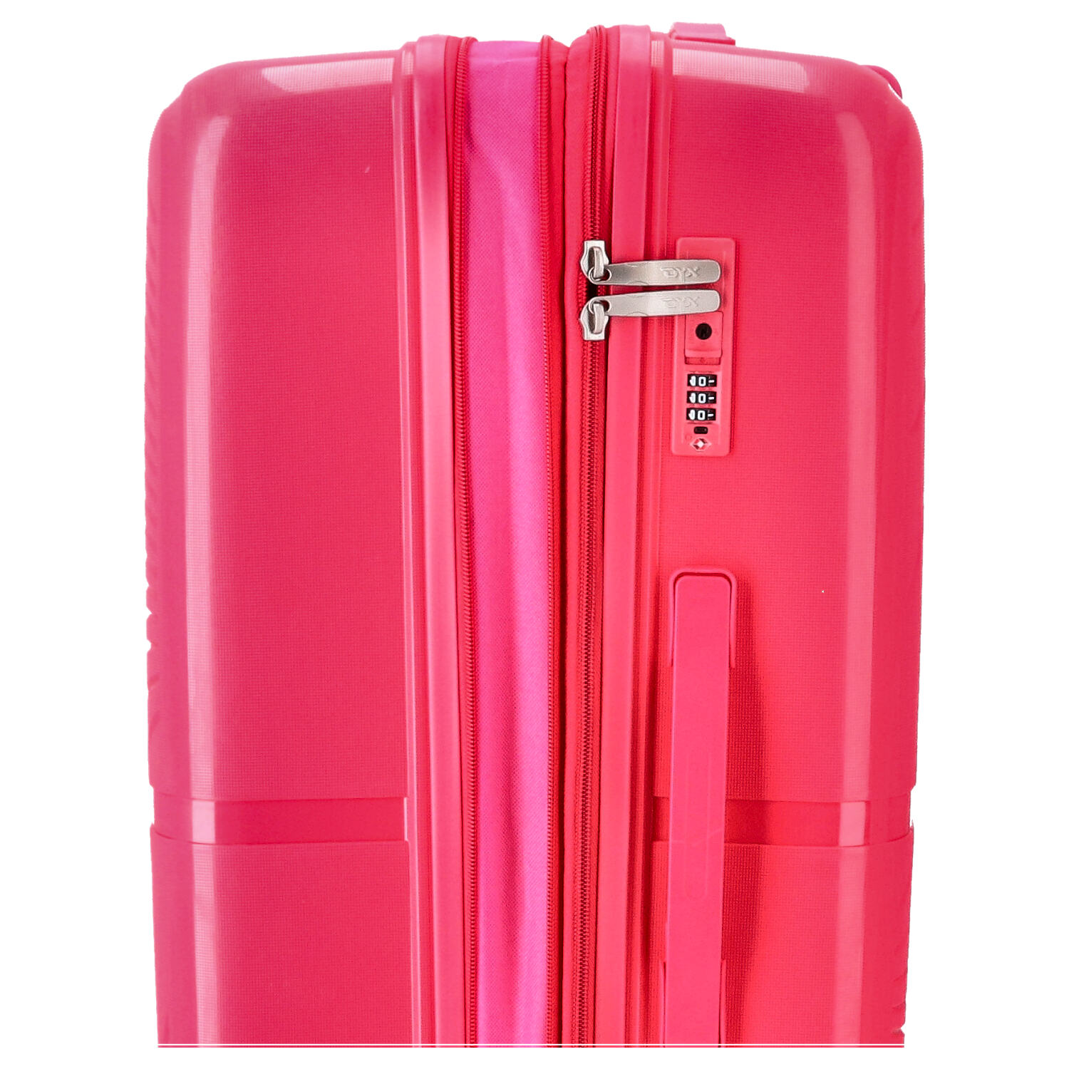 DYX 4 Rollen Koffer L 76 cm Paris fuchsia Abbildung 5