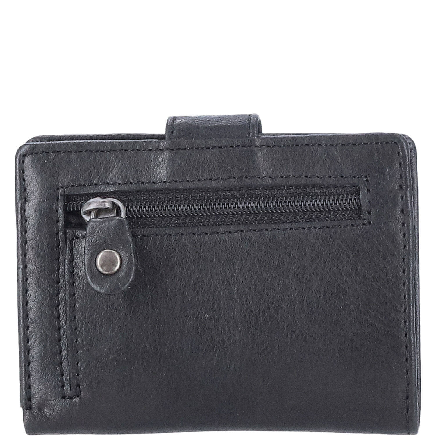 The Skandinavian Brand Leder Kreditkartenetui  schwarz Abbildung 3