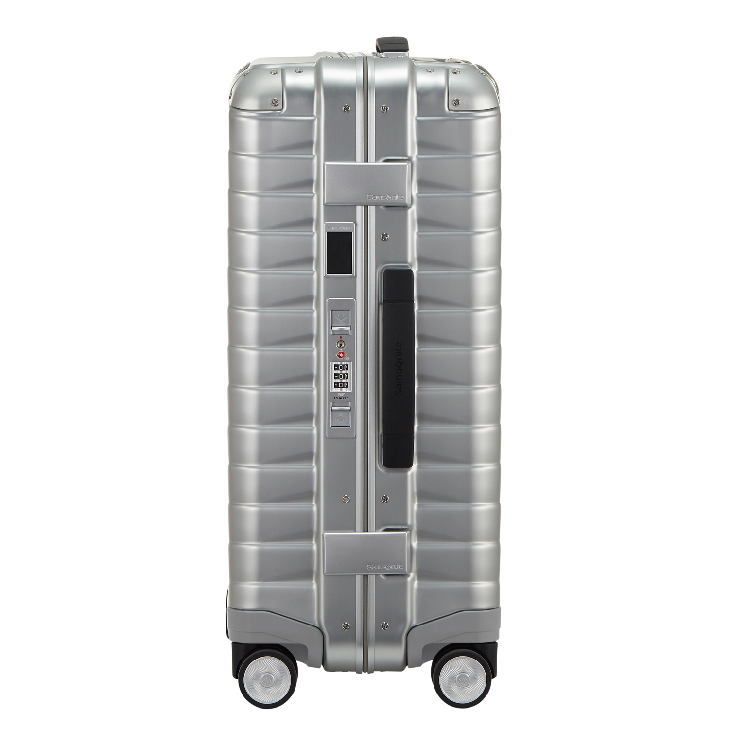 Samsonite 4-Rad Aluminium Trolley 55cm Proxis ALU silber