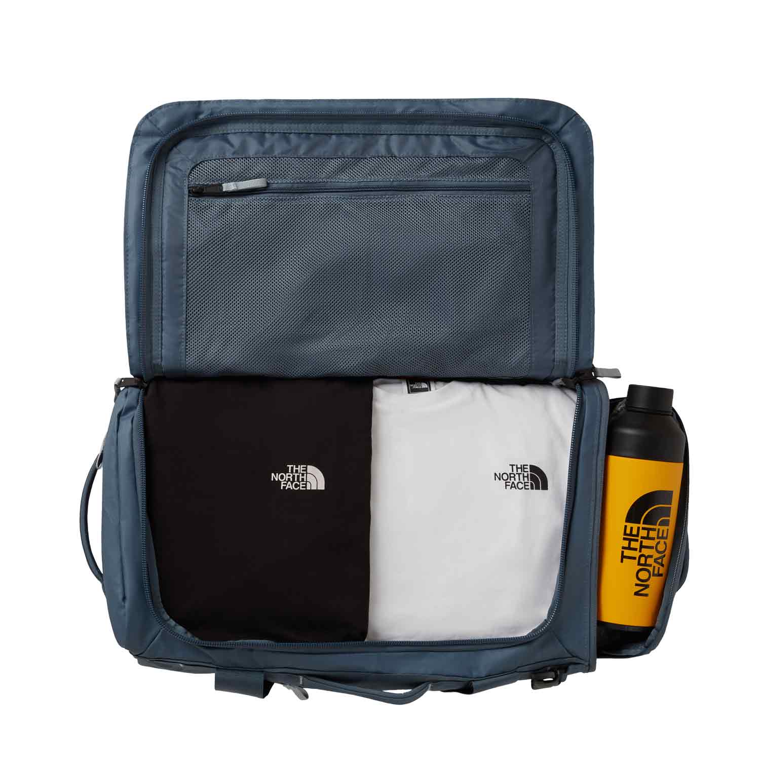 The North Face Reisetasche 42 L VOYAGER DUFFEL Granite Grey/Frost Grey Abbildung 5