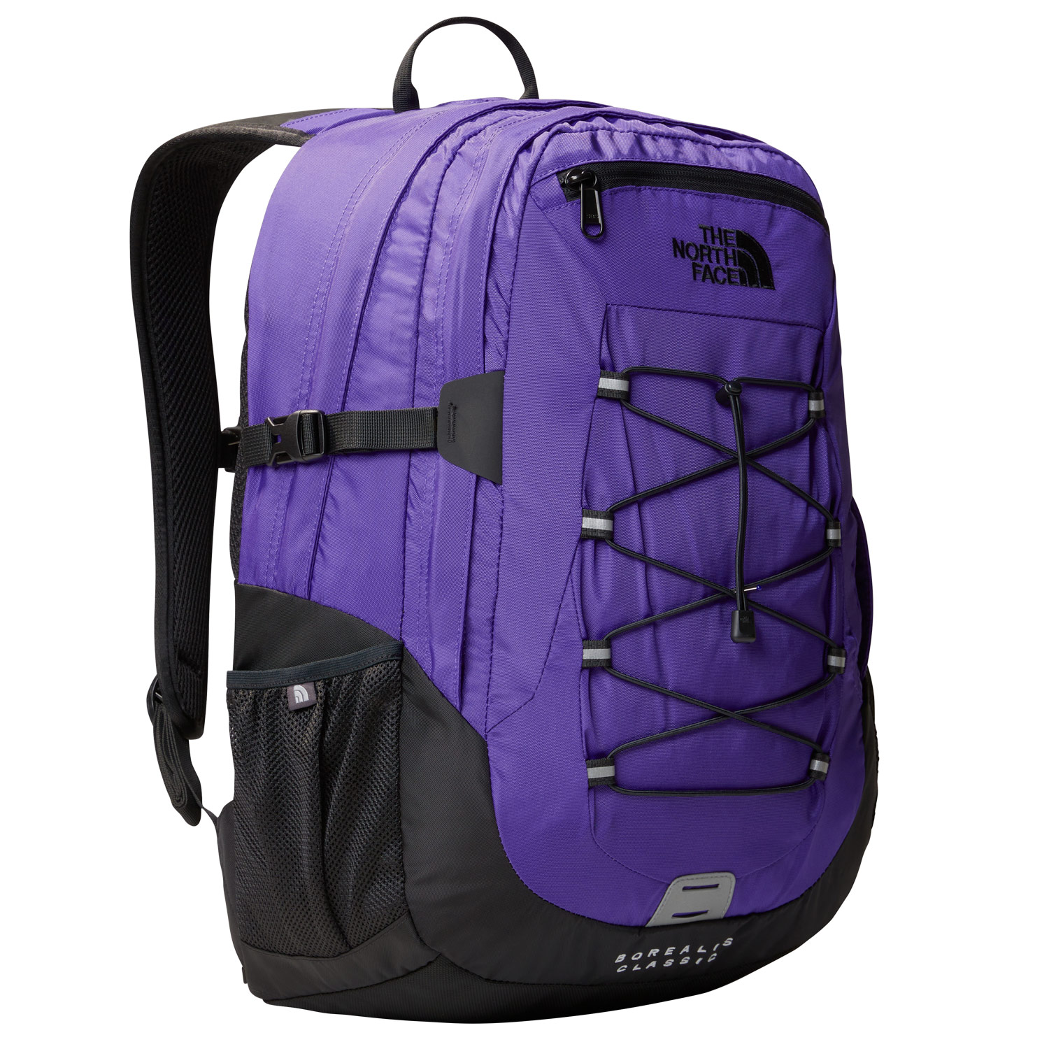 Purple north face backpack sale