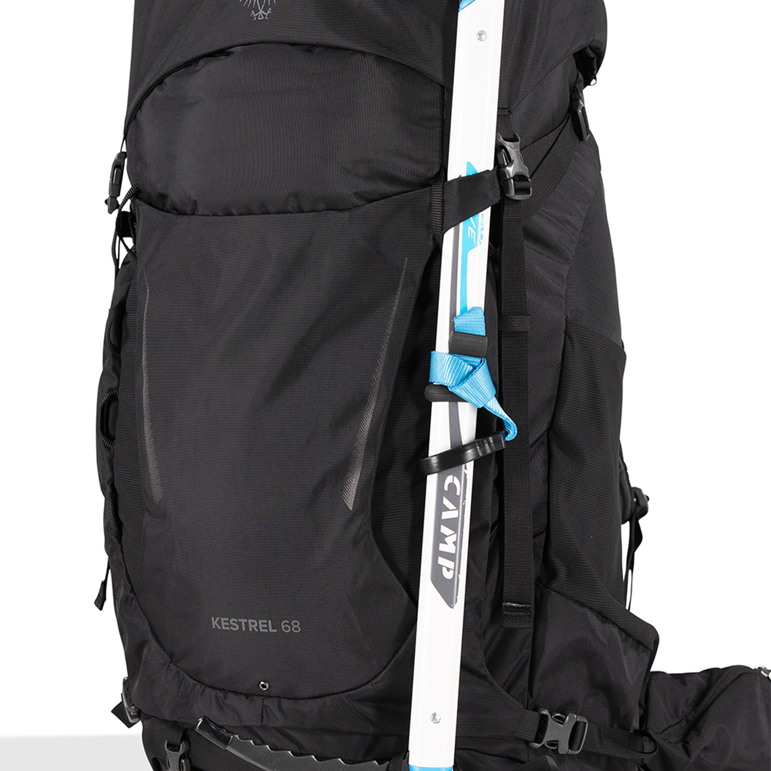 OSPREY Trekking/Wanderrucksack L/XL Kestrel 68 Black Abbildung 8