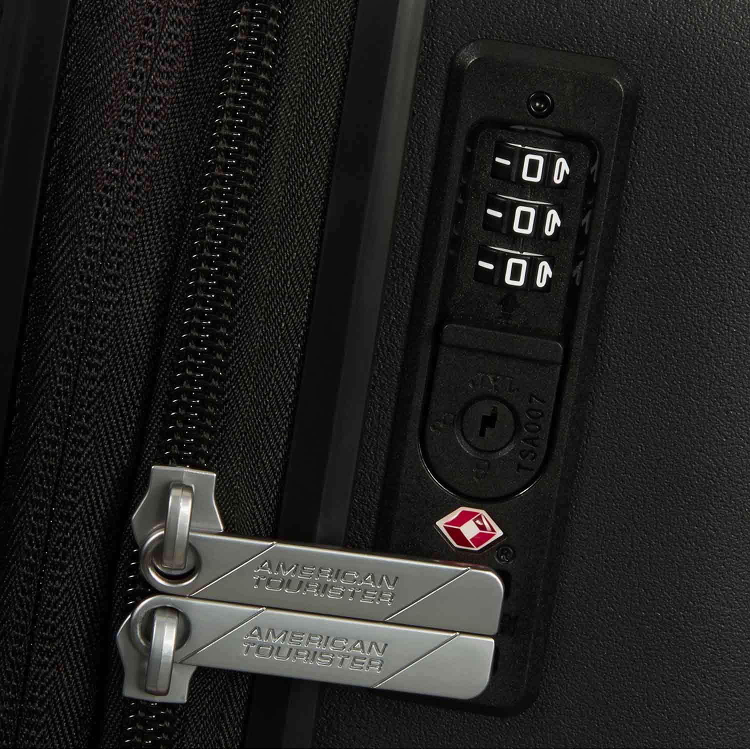 American Tourister 4 Rollen Spinner 67cm EXP. Neovibe True black Abbildung 9