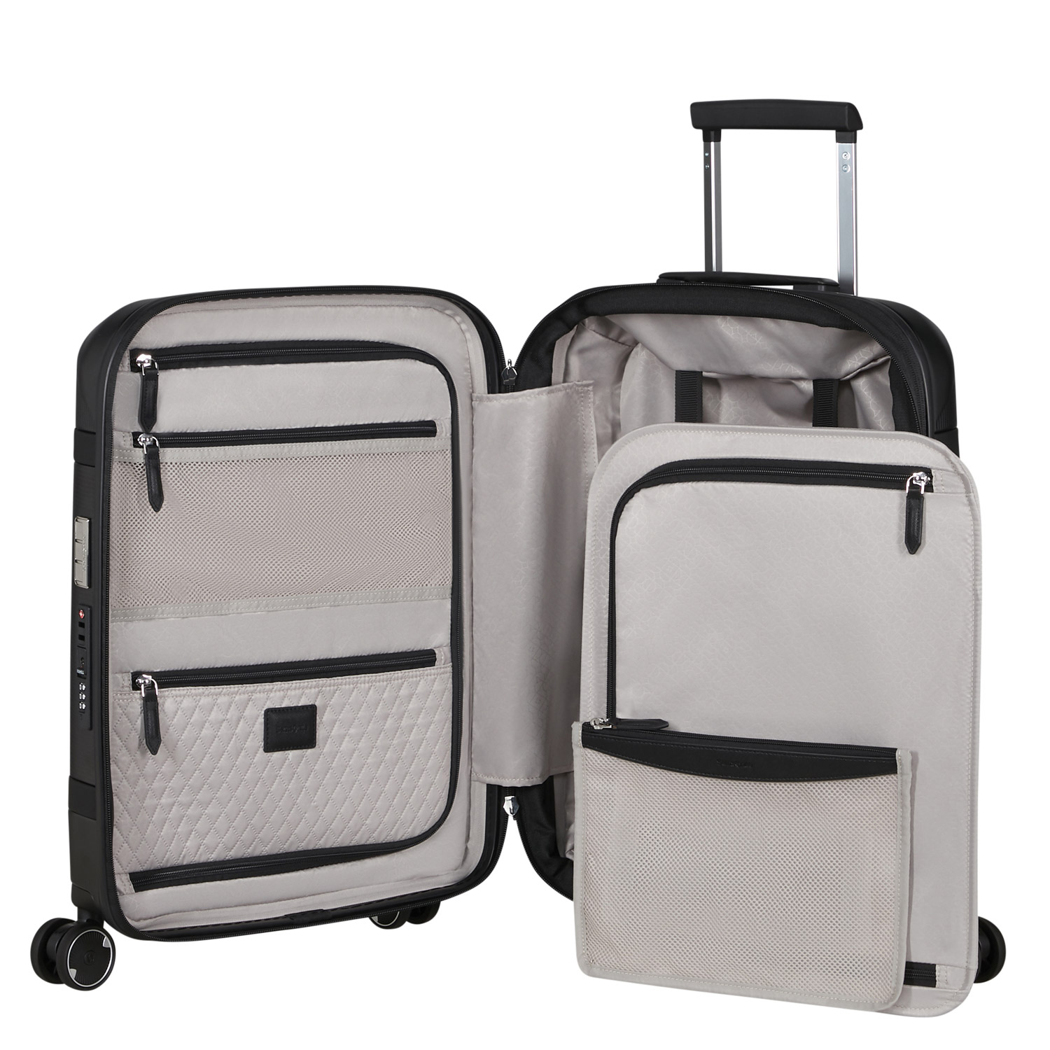 Samsonite 4-Rad Trolley 55/20 erweiterbar Image Black Abbildung 7