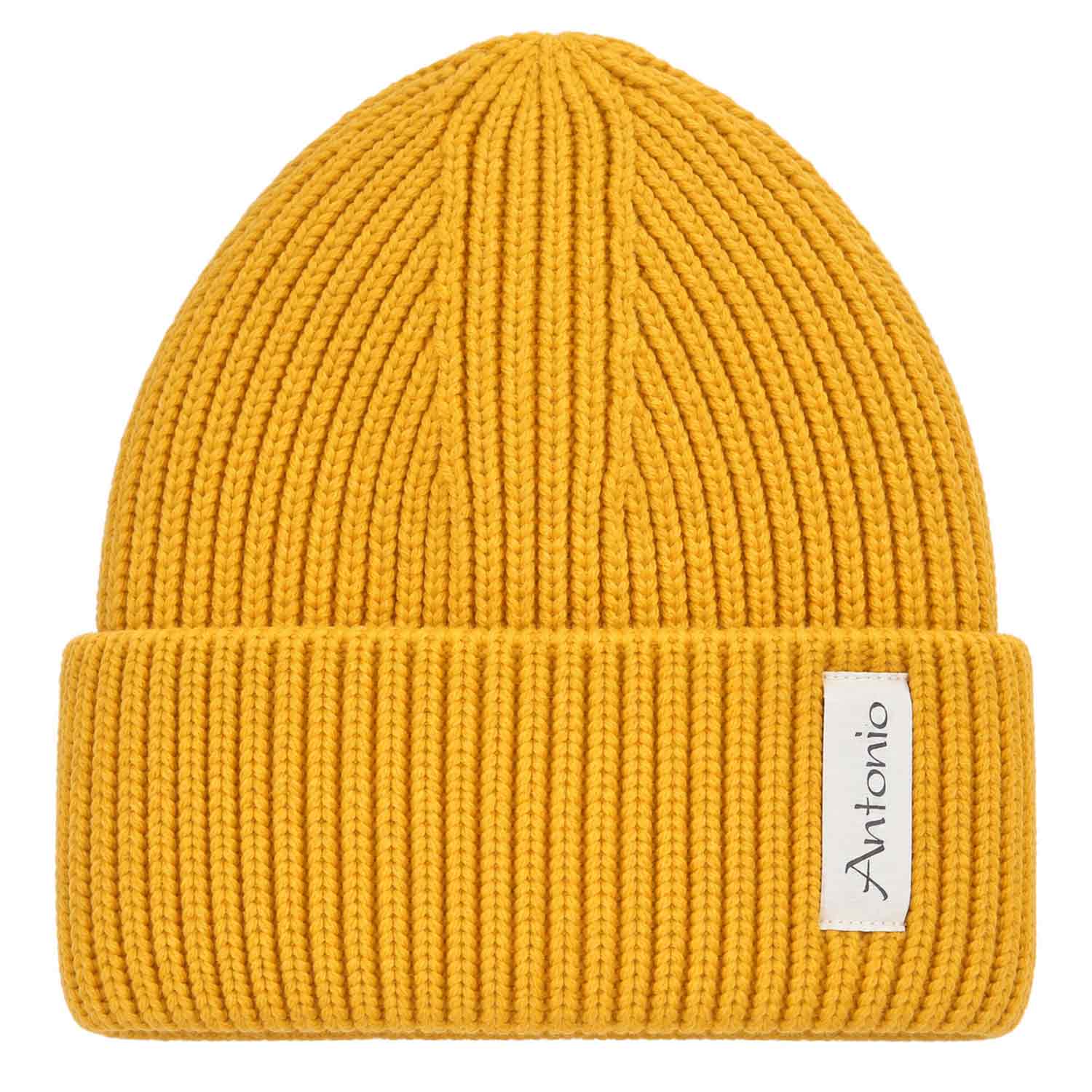 Antonio Winter Strickmütze Beanie mit Umschlag - gemischt Abbildung 1