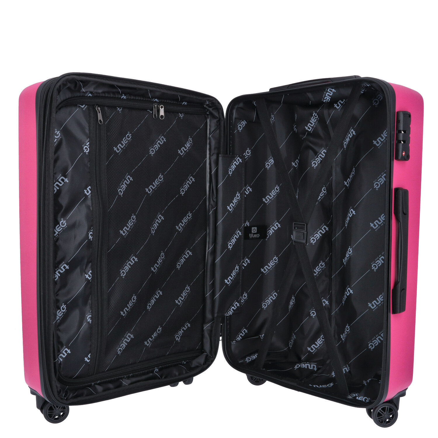 TheTrueC 4-Rad Trolley 67cm Exp. "Kingston" Kingston sangria red Abbildung 8