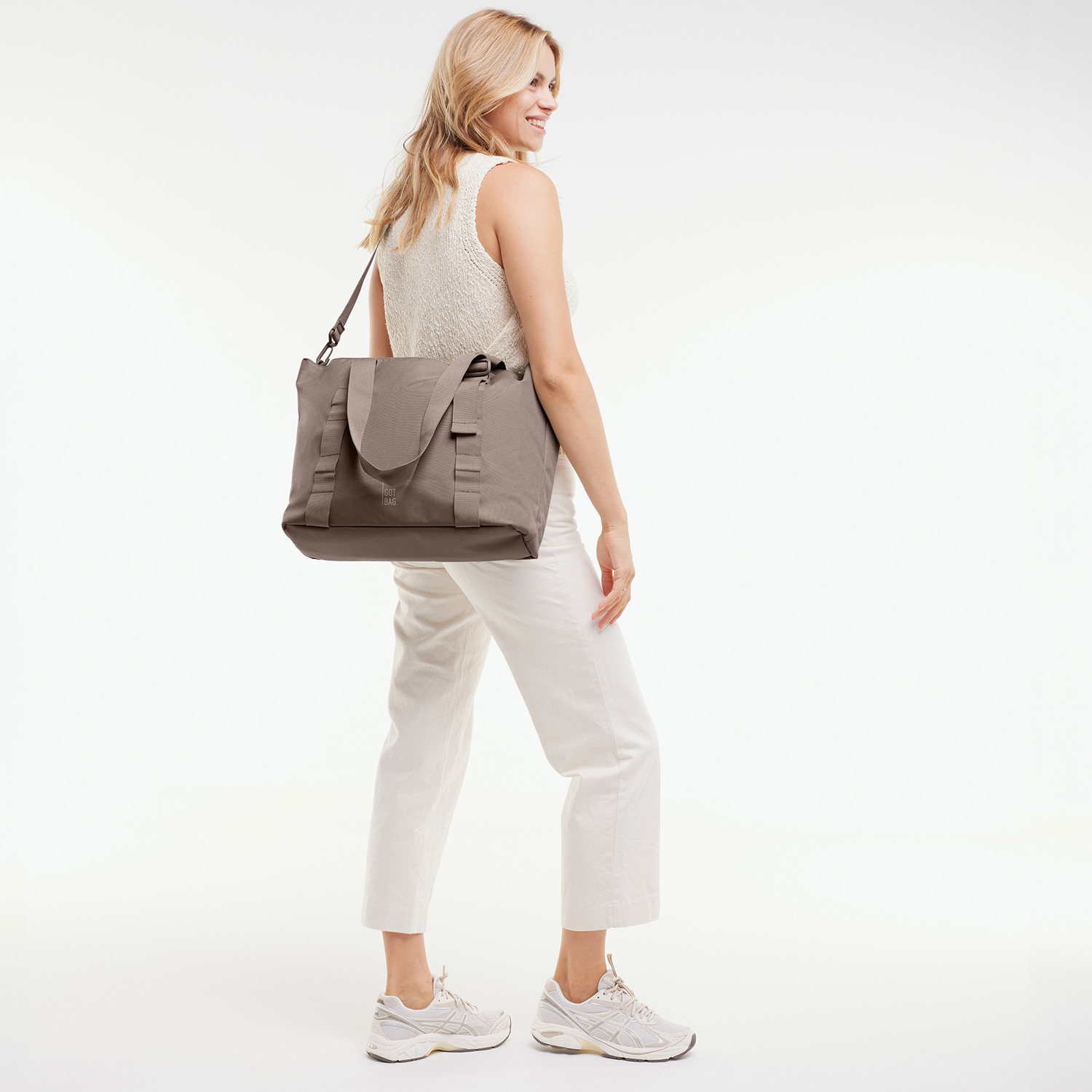 Got Bag Shopper Tote Bag oyster monochrome