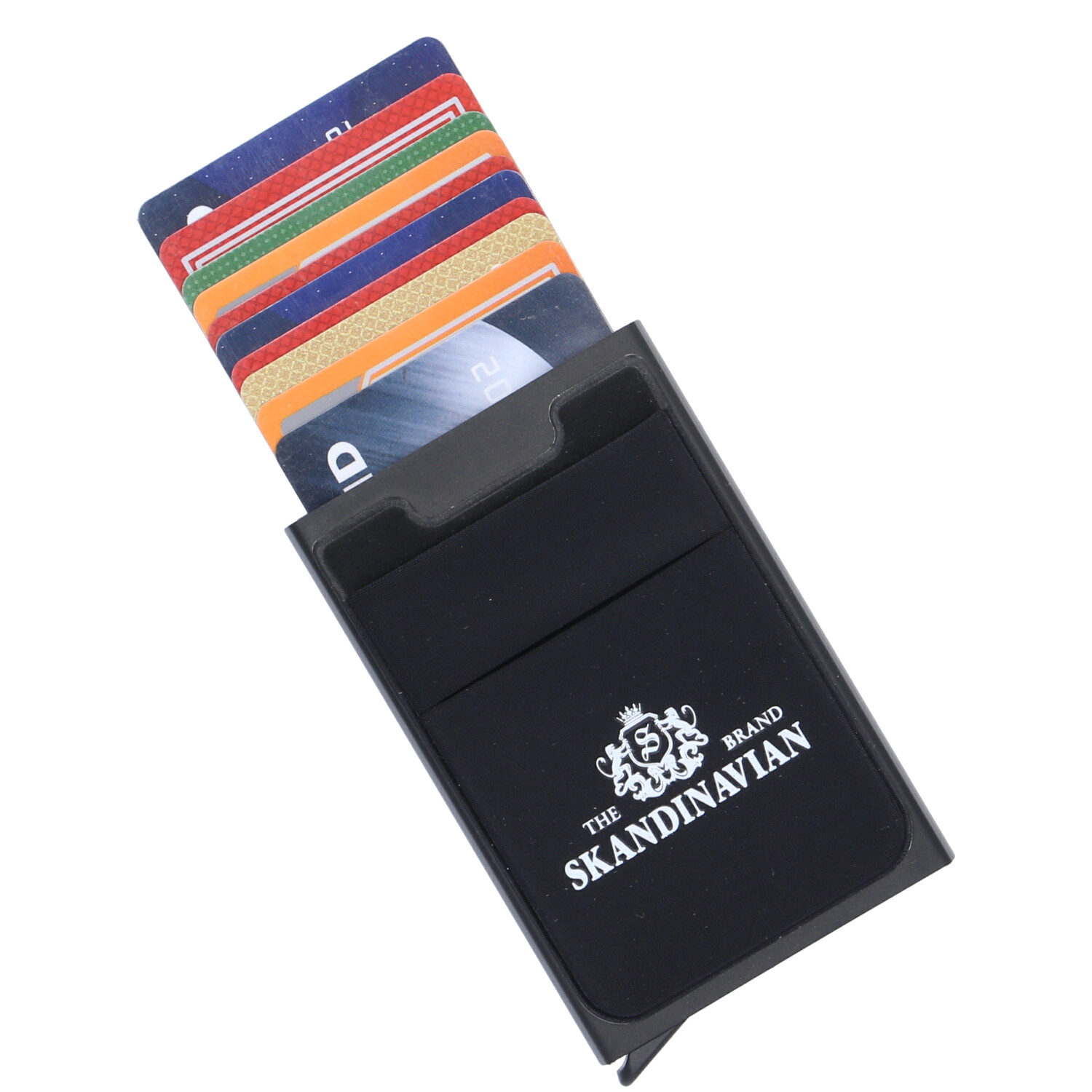 The Skandinavian Brand Kreditkarten Etui - schwarz Abbildung 2